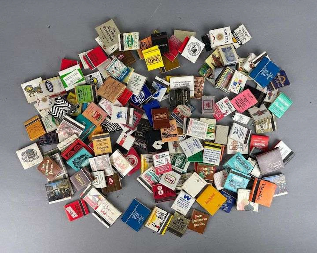 Group of Vintage Advertising Matchbooks