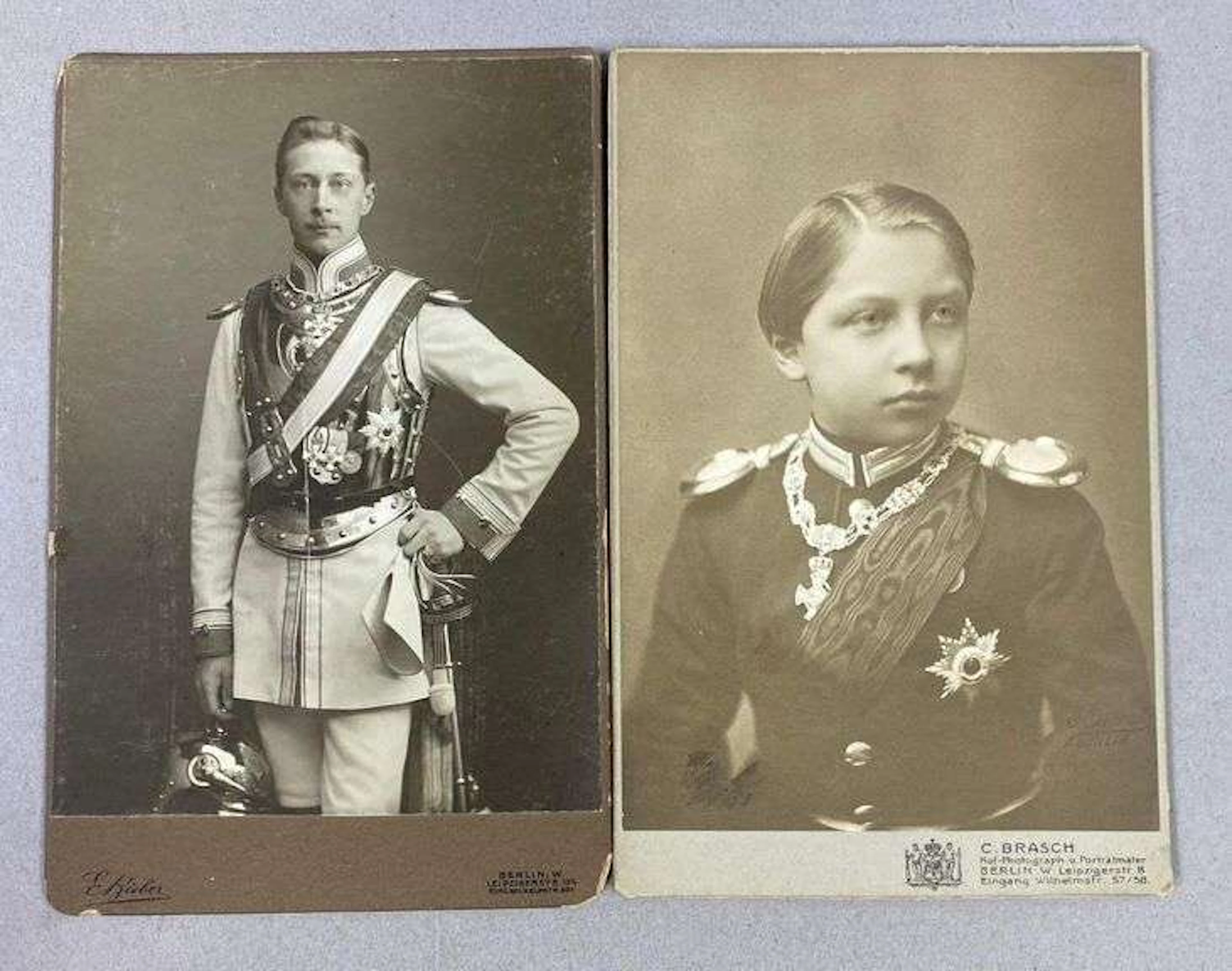 Group of 2 Pre WW1 Kaiser Soldiers