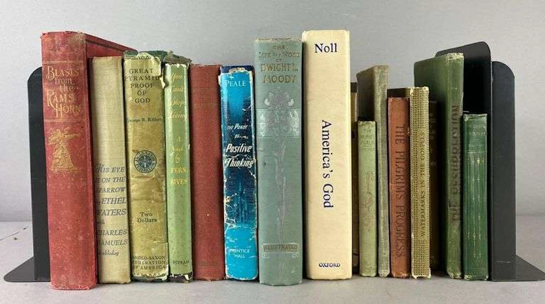 Group of Vintage Religious Themed Books