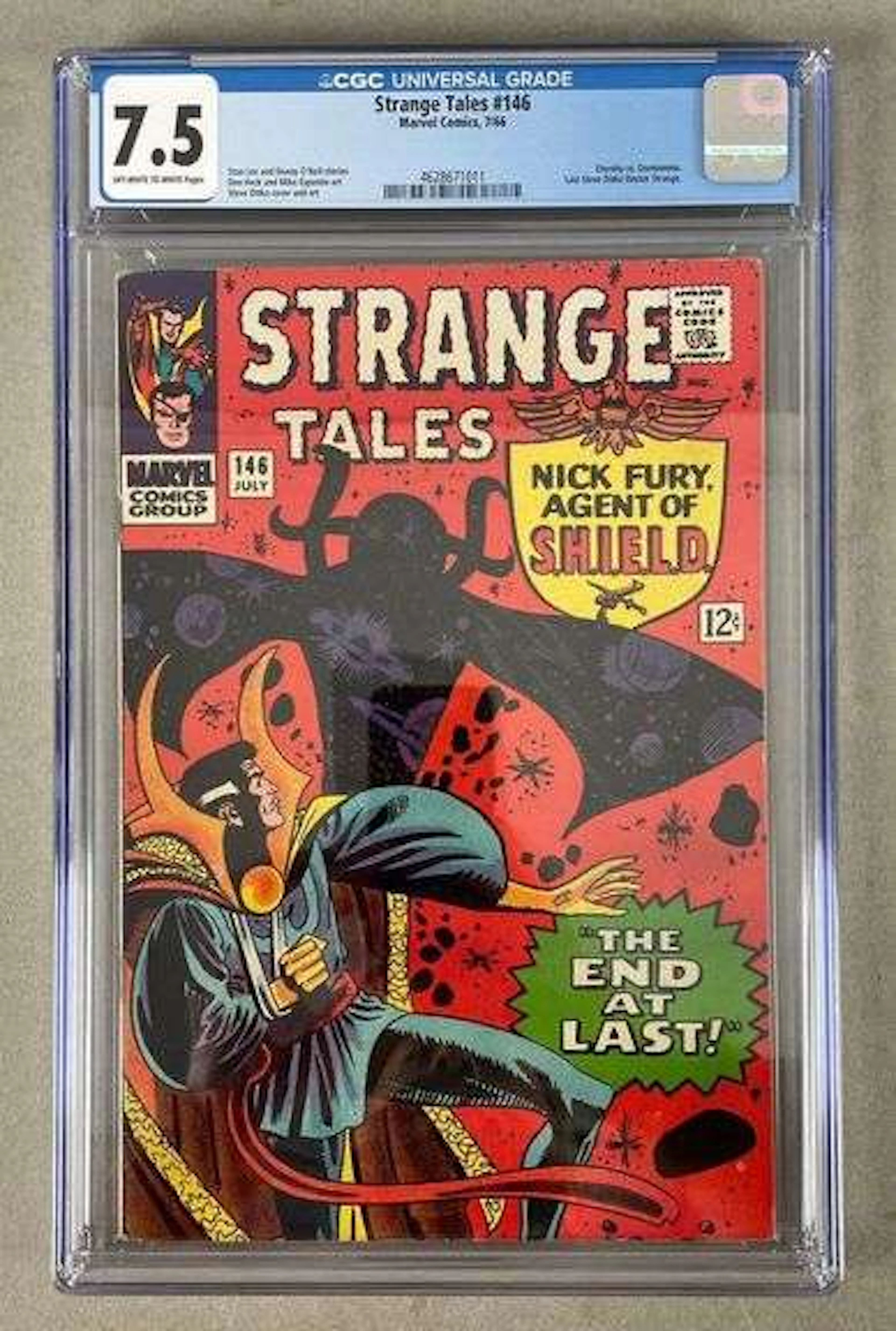 CGC Graded Marvel Comics Strange Tales No. 146