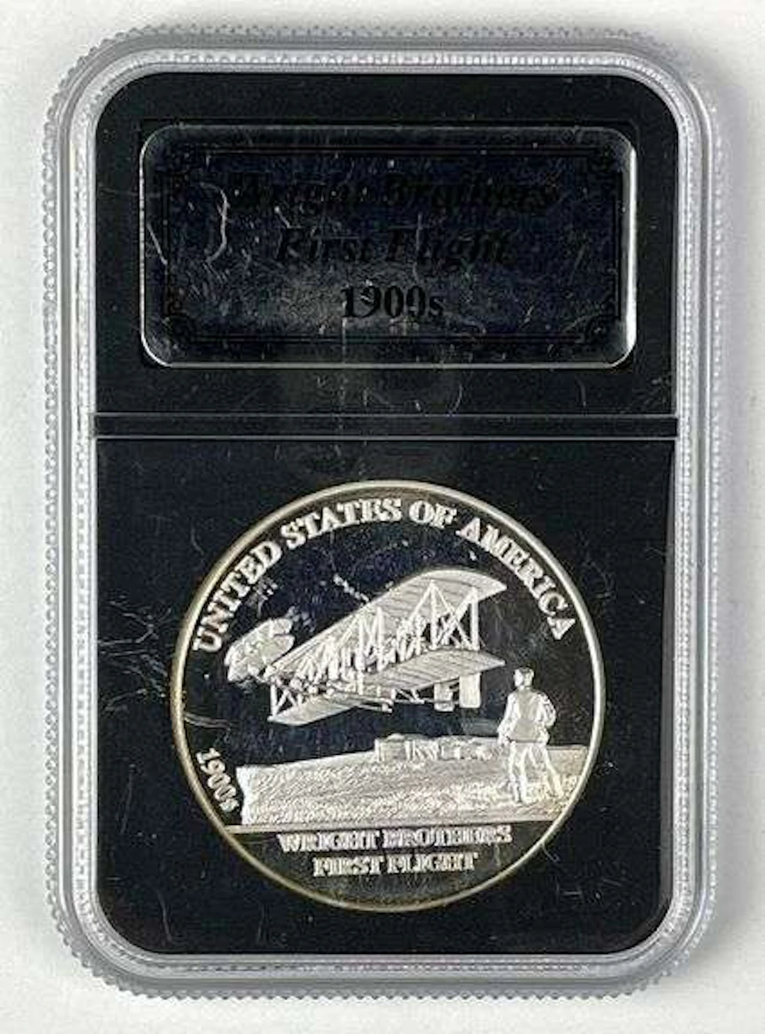 American History Silver Bullion Collection 1900s Wright Brothers First