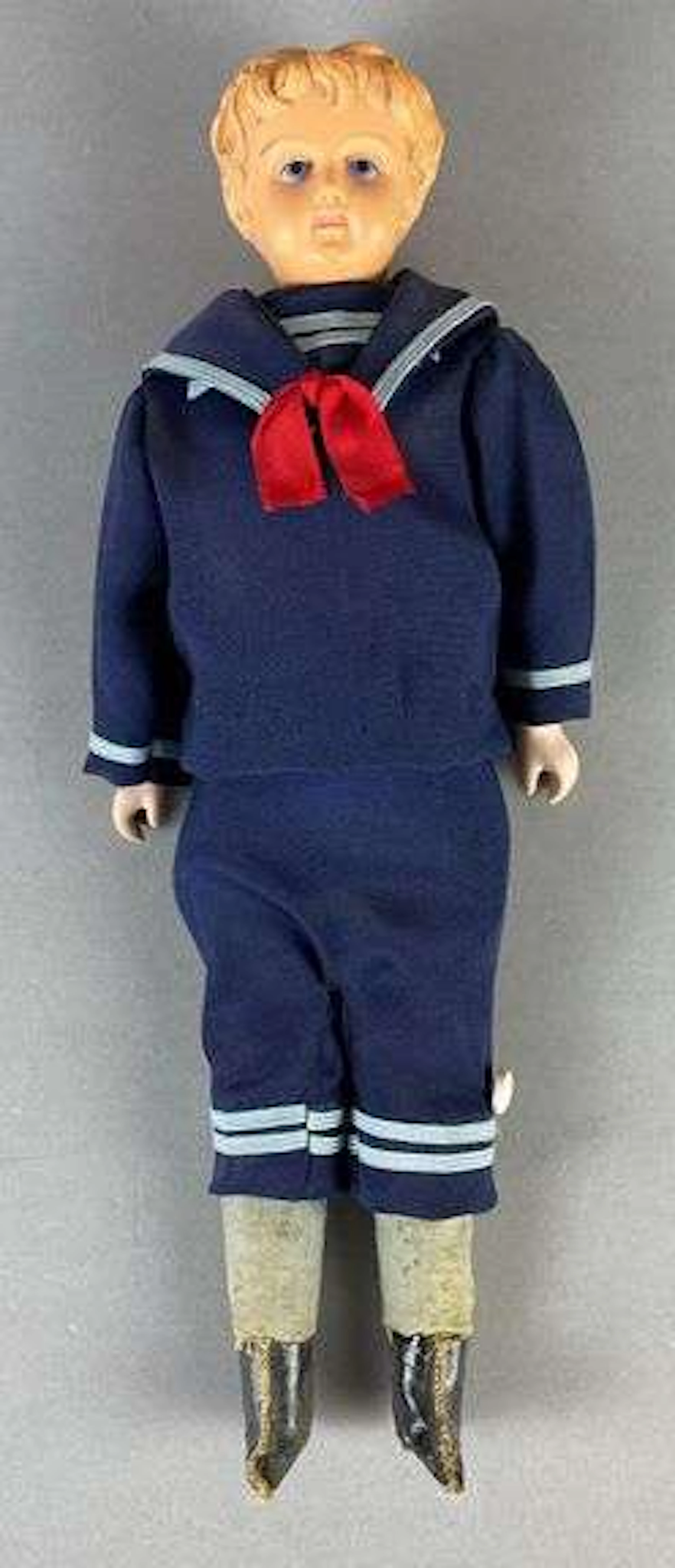 Antique German Celluloid and Cloth Sailor Doll