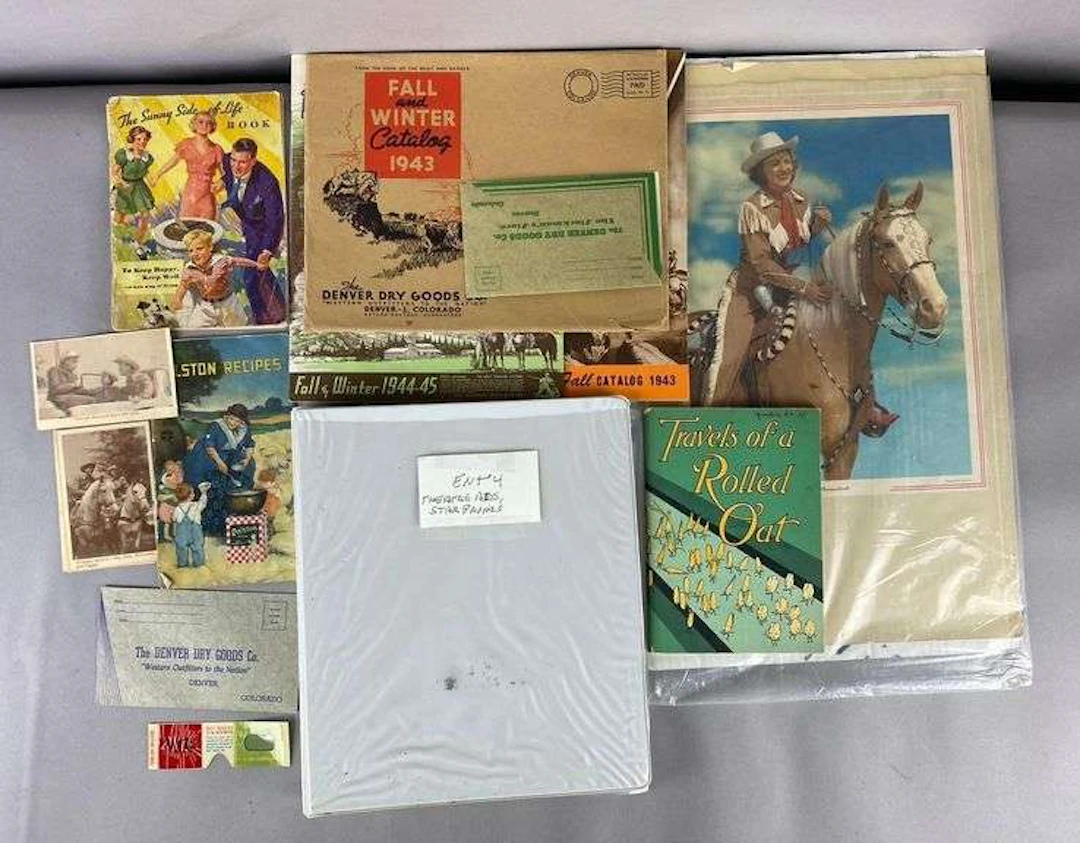 Group of 20+ Antique 1940’s Catalogs and More