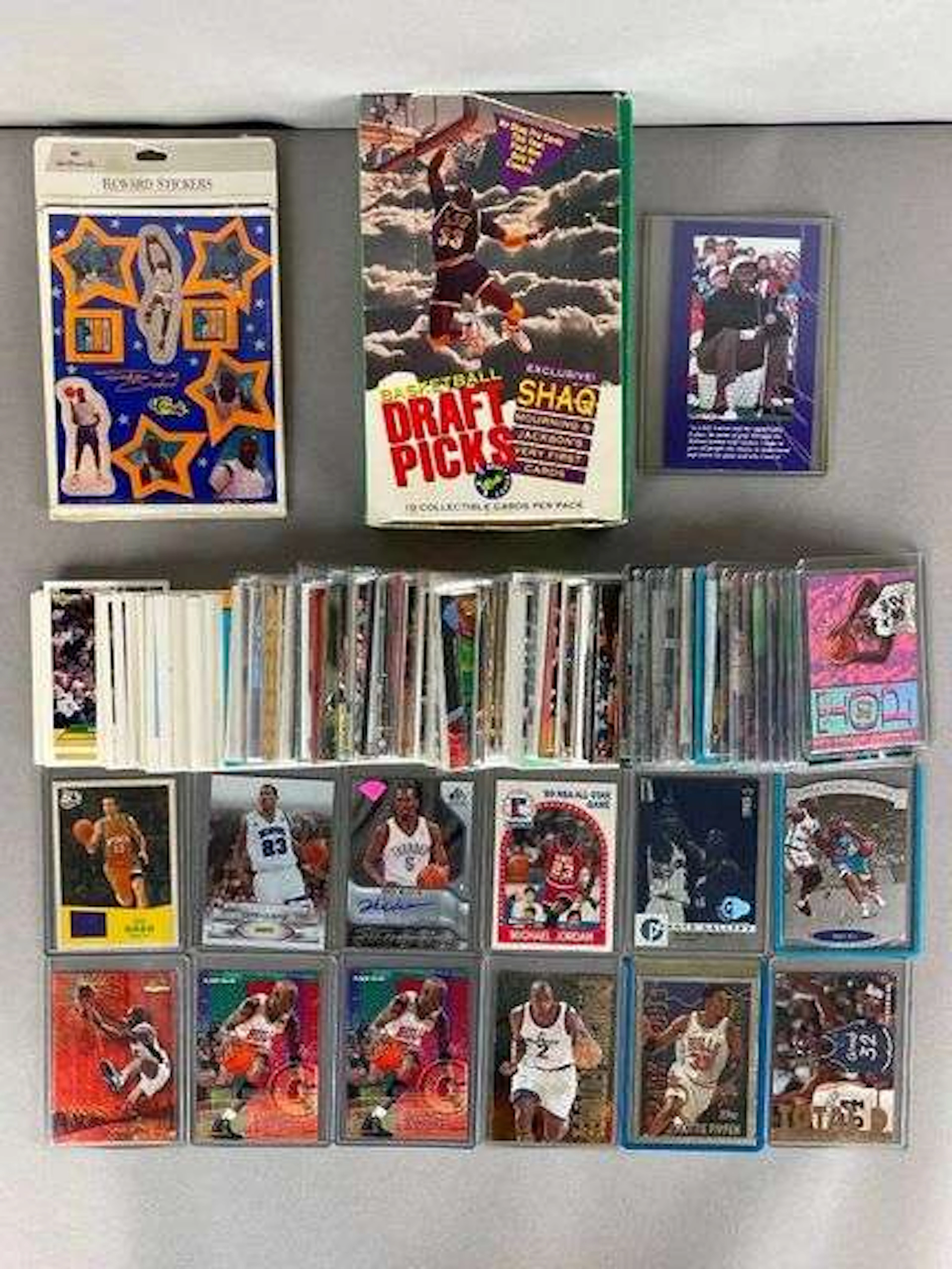 550+ 1990s - 2000s Basketball Cards with Jordan, HOFs, Inserts, and Rookies