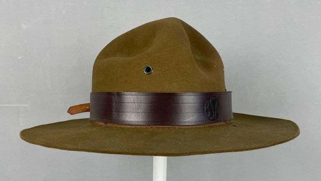 Vintage Boy Scouts Scoutmaster Felt Brimmed Hat