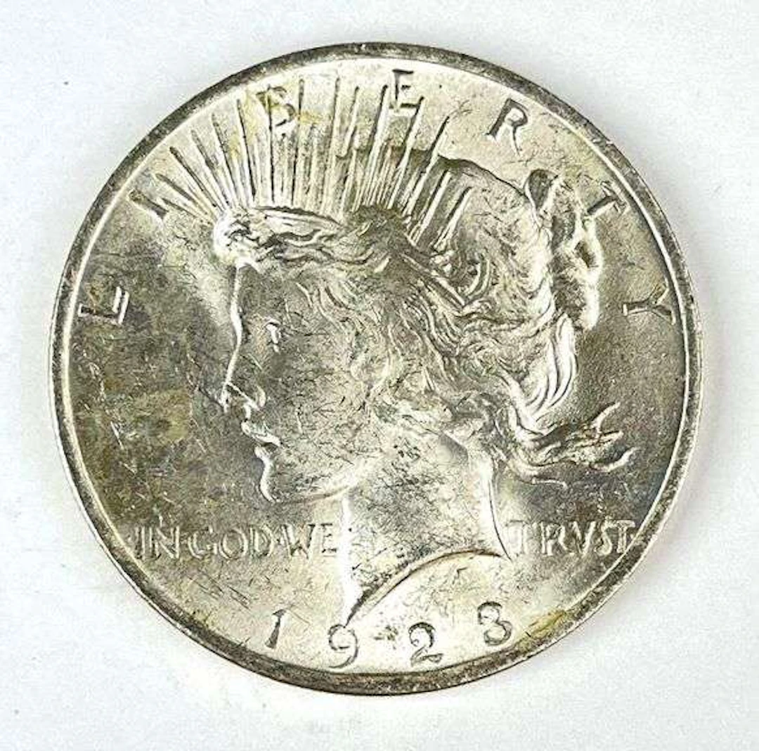 1923 US Peace Silver Dollar