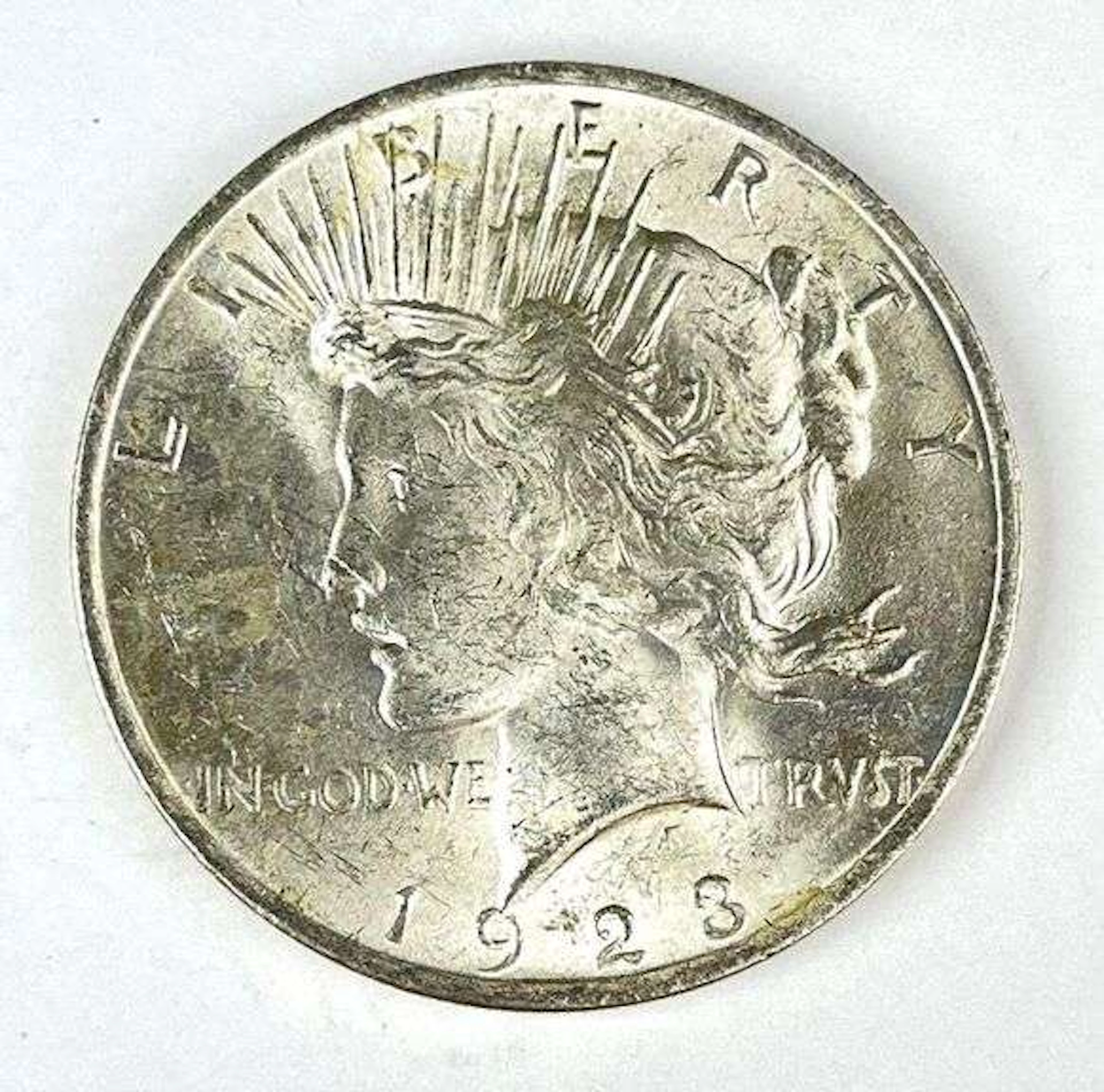 1923 US Peace Silver Dollar