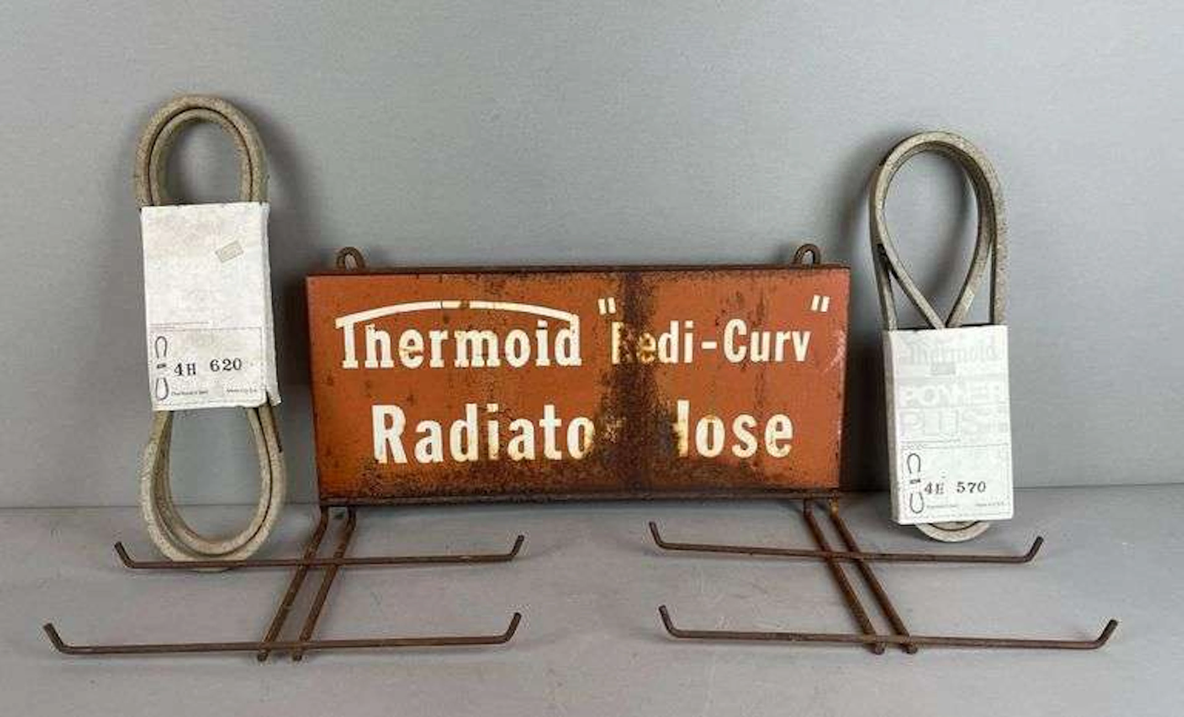 Vintage Thermoid Redi-Curv Radiator Hose Metal Advertising Rack