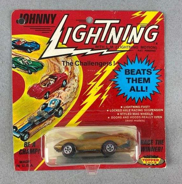 Vintage Topper Toys Johnny Lightning Turbine Special X-2000