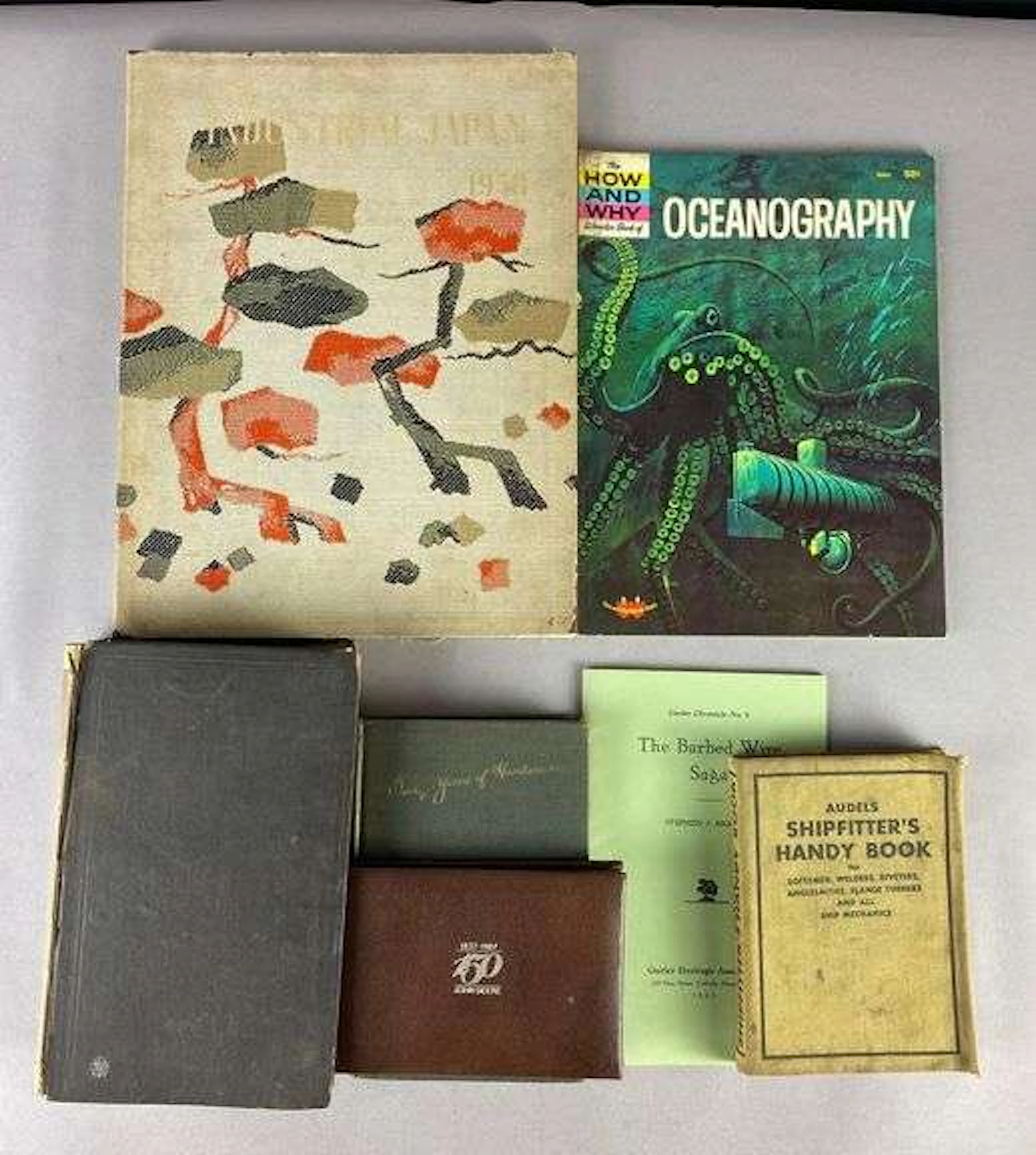 Group of Vintage Industrial Books and More