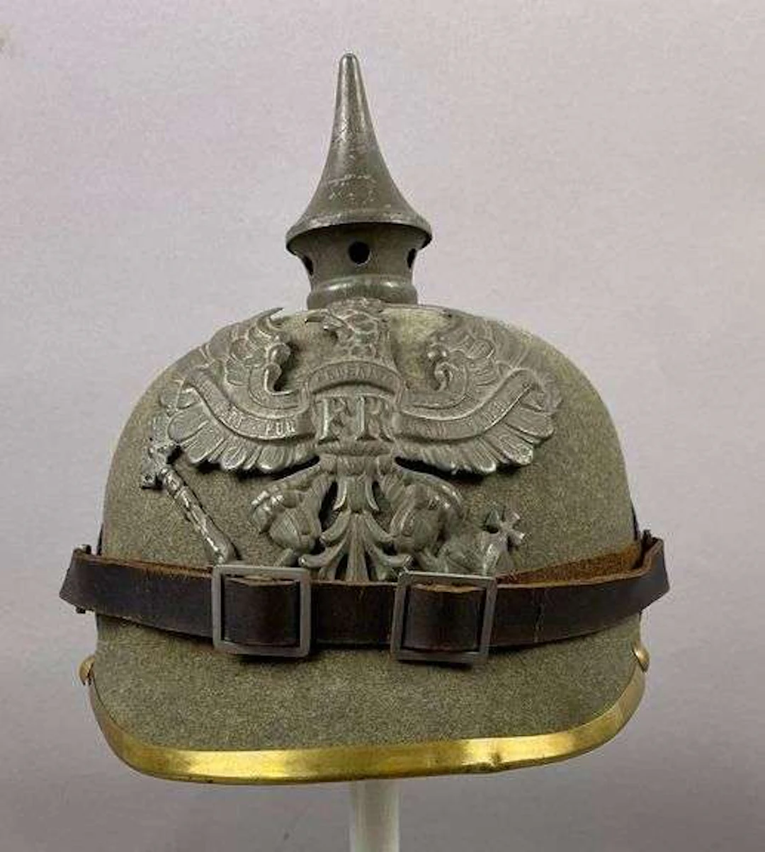 WW1 1915 Prussian Felt Pickelhaube