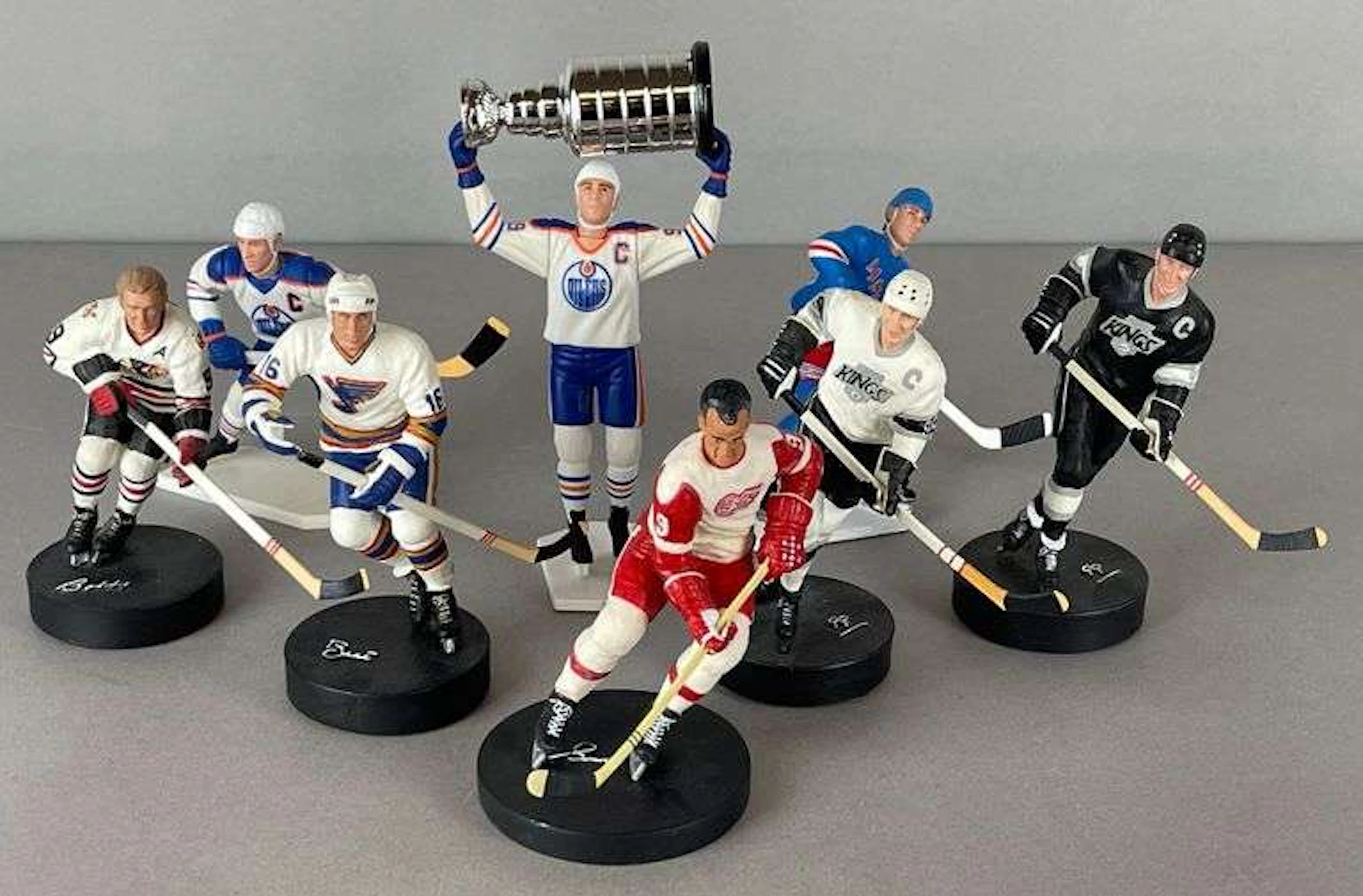 8 - Hockey Collectable Figures with COAs