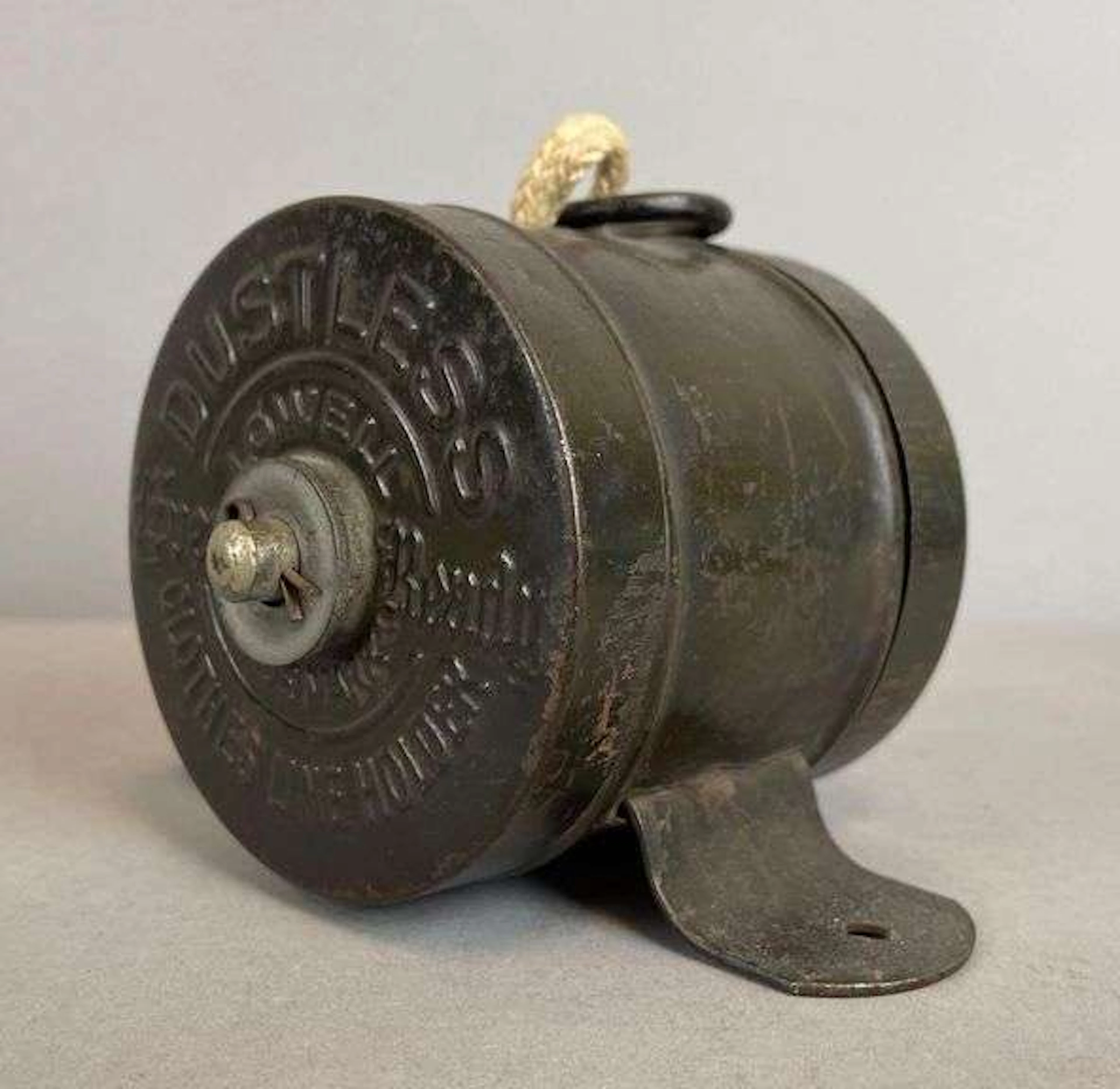 Vintage Lowell Wind-Up Clothesline Holder