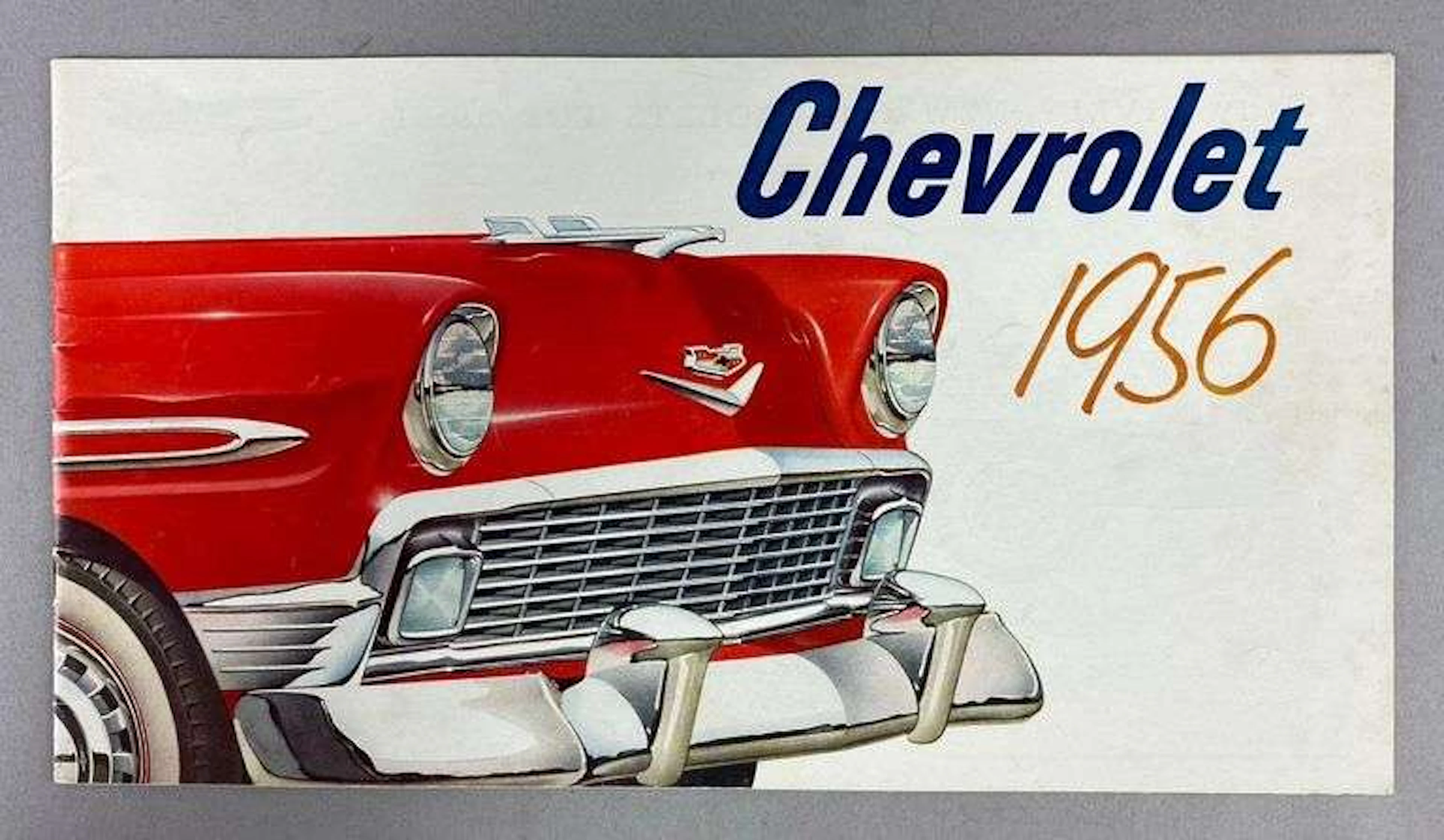 Vintage 1956 Chevrolet Promo Booklet