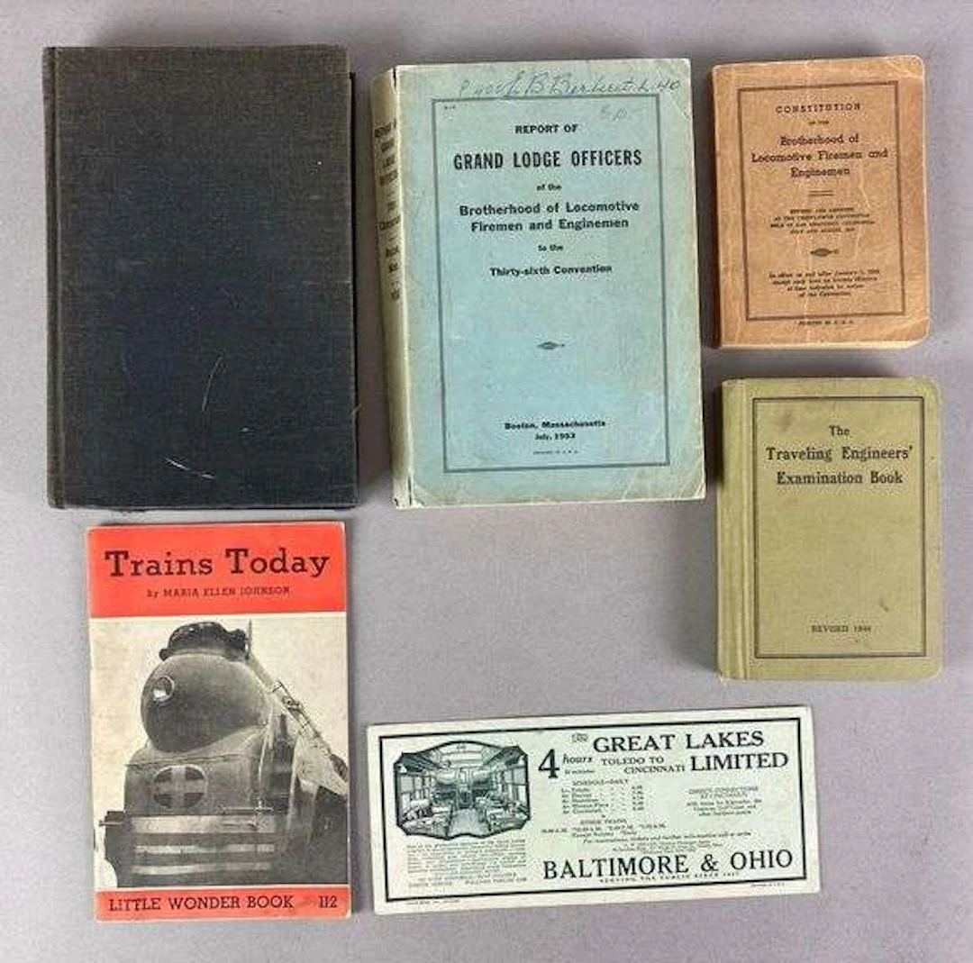 Group of 6 Vintage Brotherhood Books and More