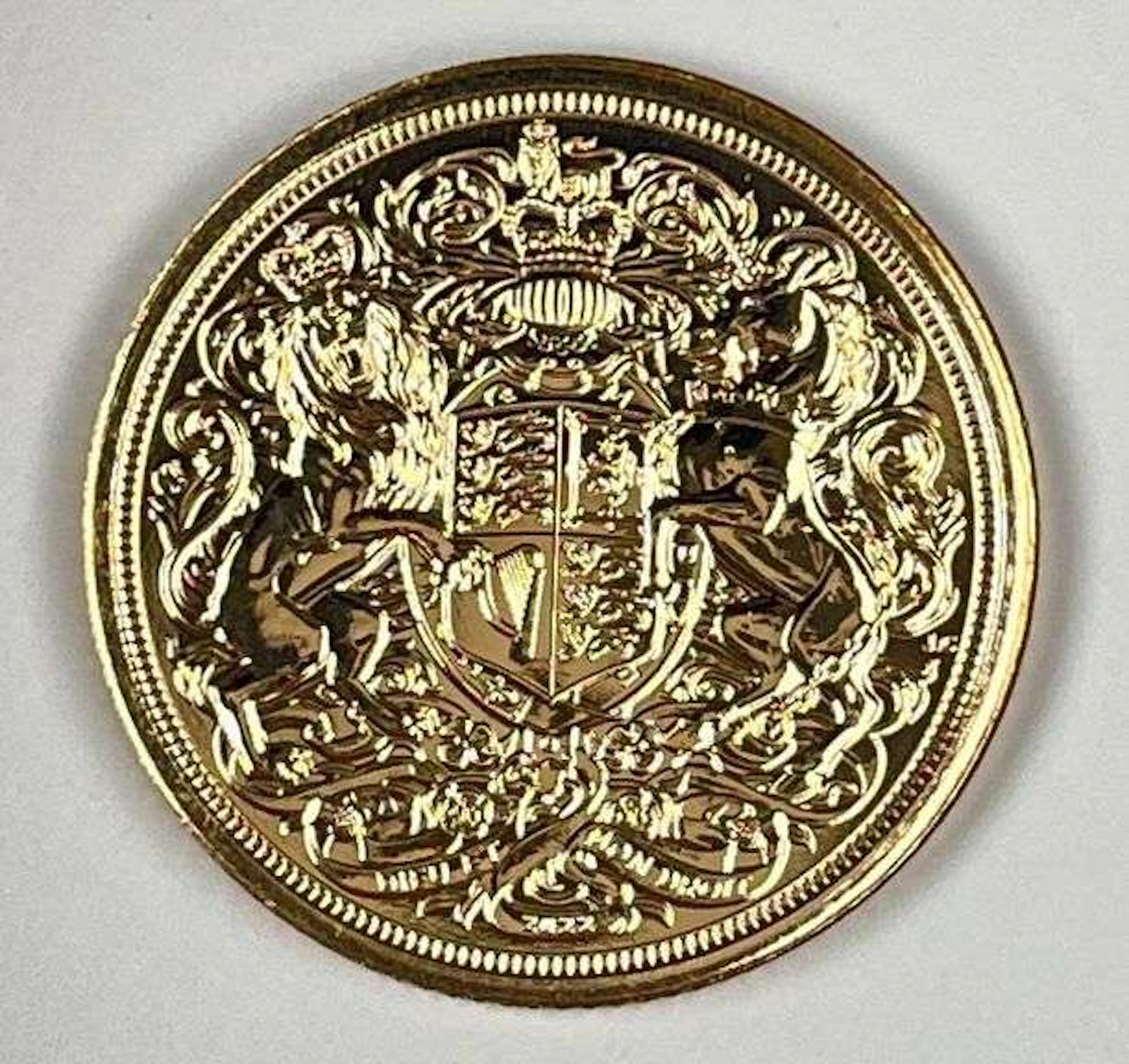 2022 Great Britain Royal Coat of Arms .25 oz Gold Coin