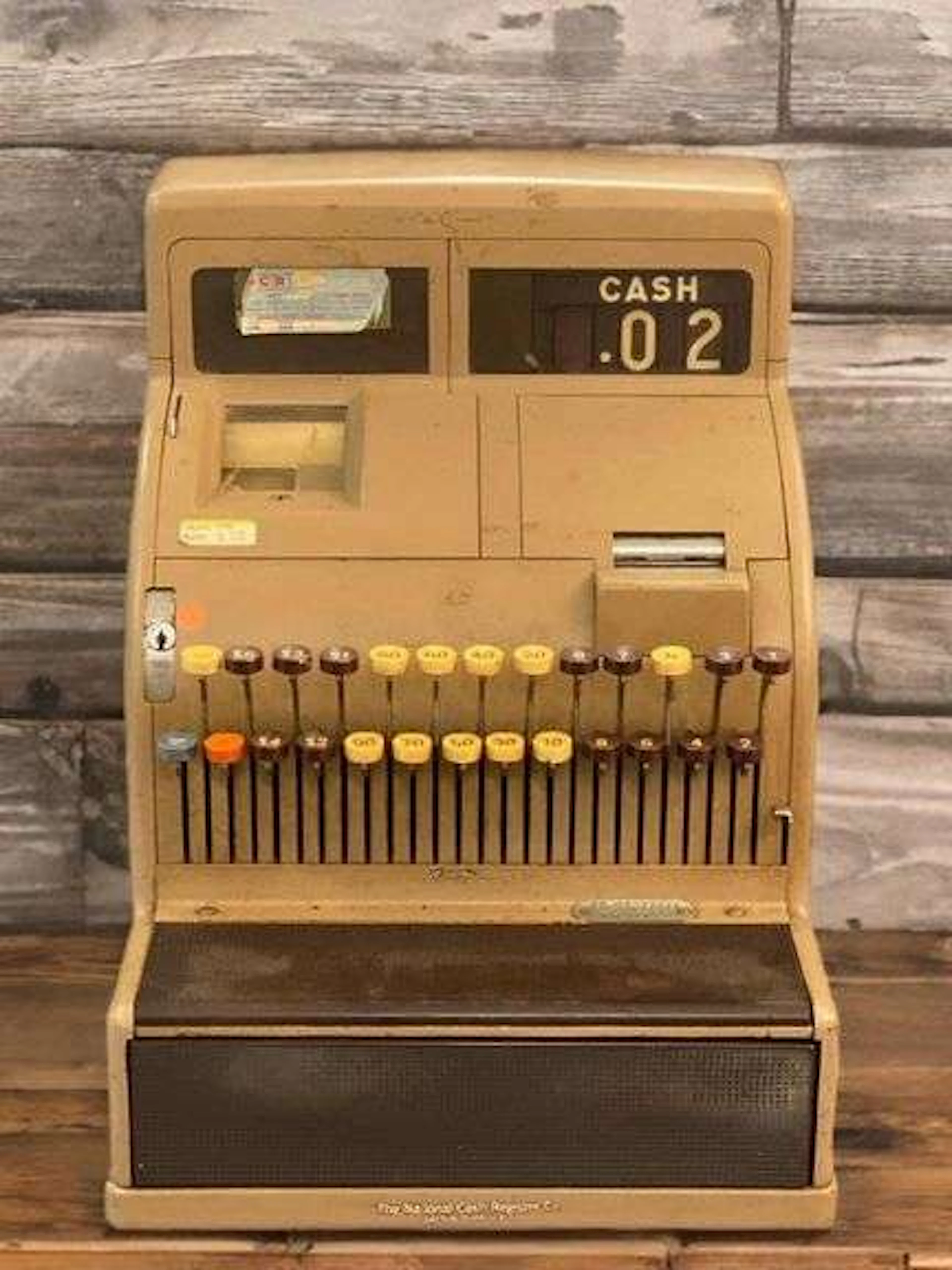 1959 National Cash Register Machine