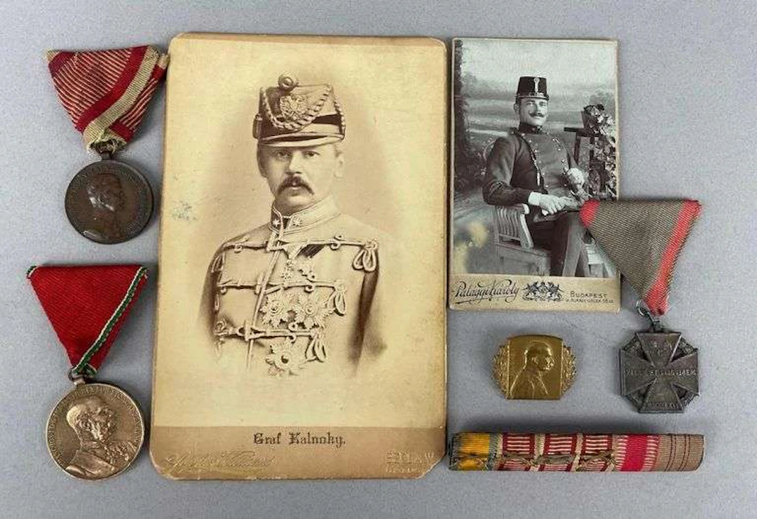 Group of WW1 Austrian Medals and More