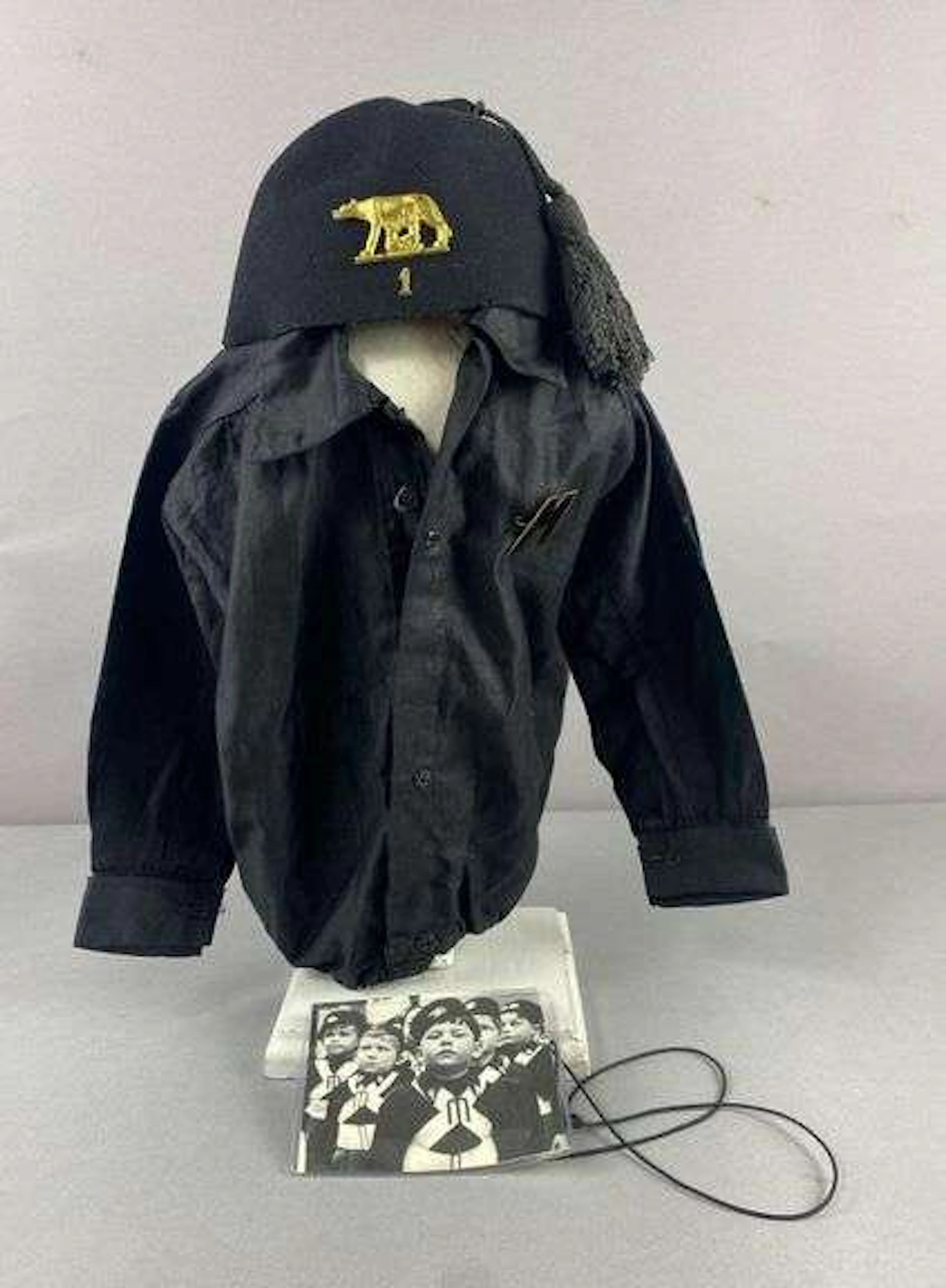 WW2 Italian Fascist Balilla Baby Shirt and Fez