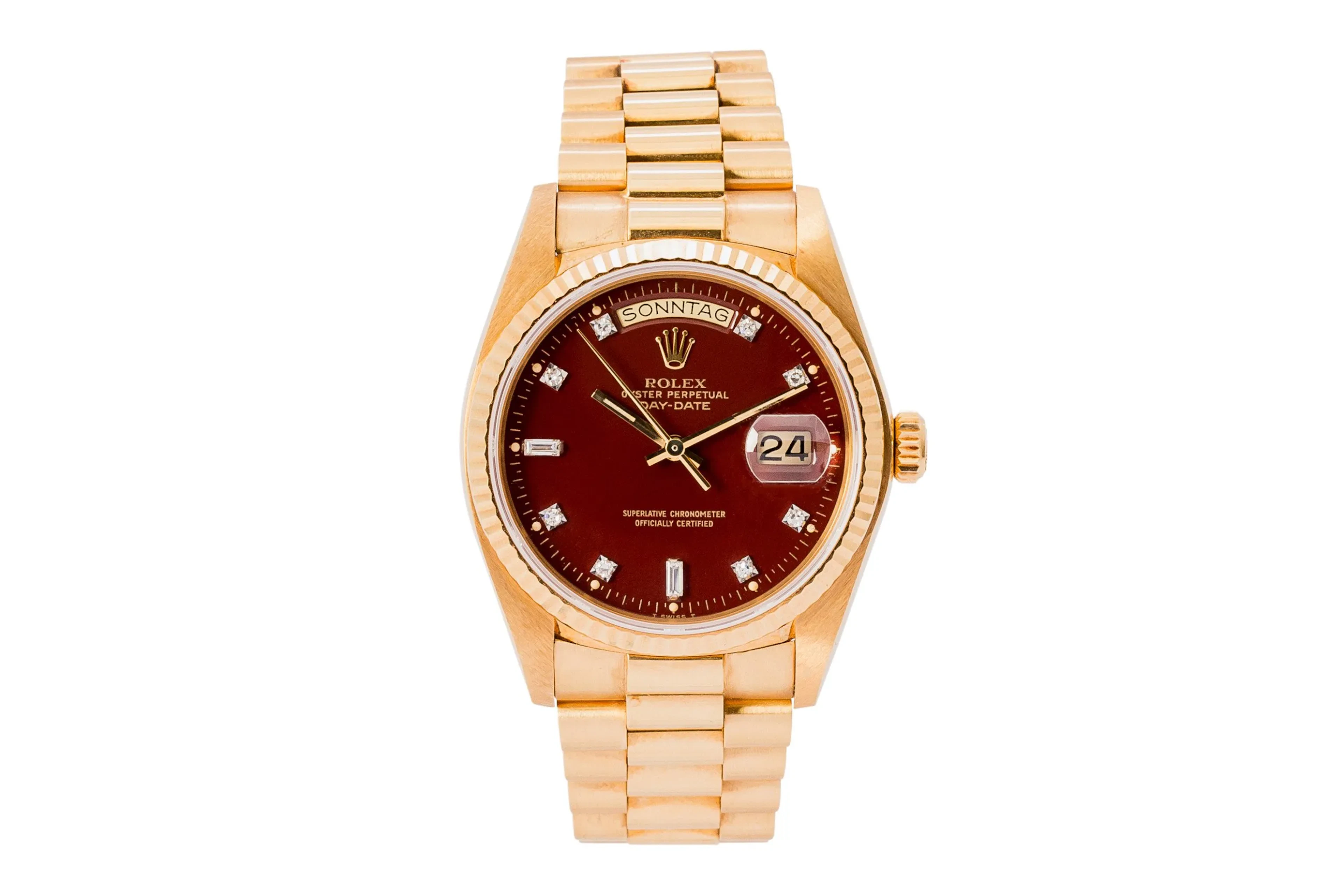 Rolex Day-Date Ref. 18038 'Oxblood Stella'