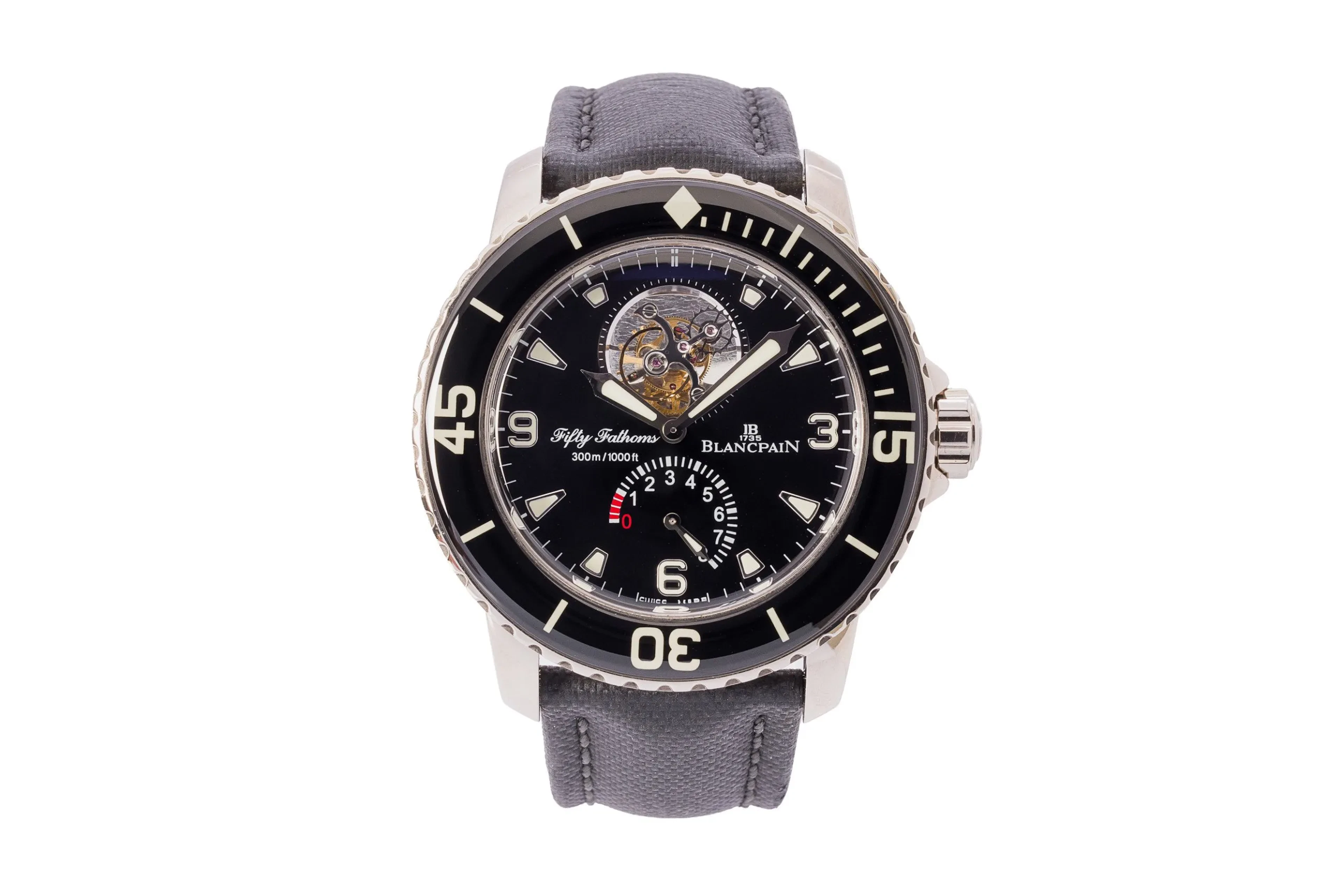 Blancpain Fifty Fathoms Tourbillon 8 Days Ref. 5025-1530-52A (POA)