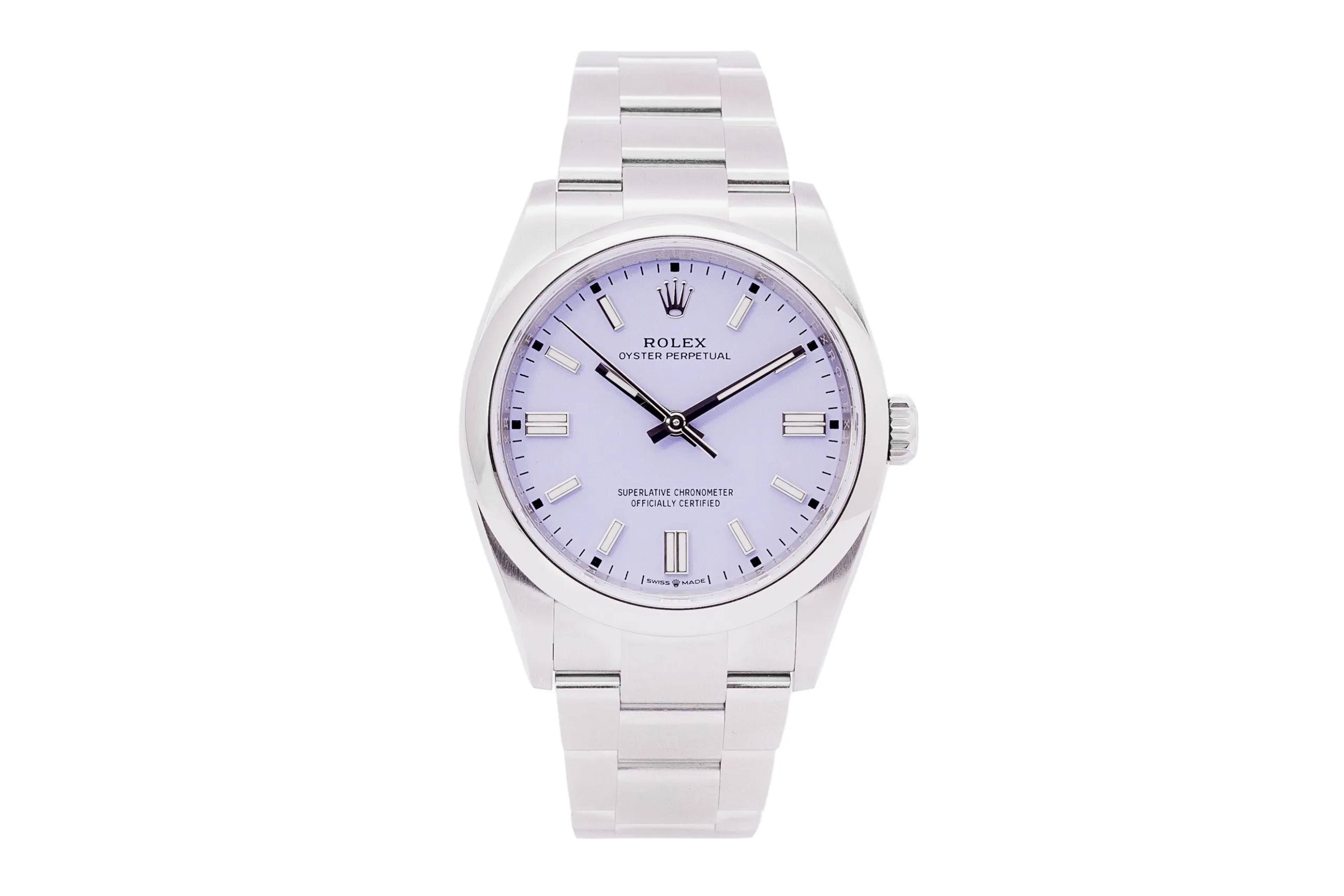 Rolex Oyster Perpetual 36mm Ref. 126000 "Lavender" - Maunder Watch Co.