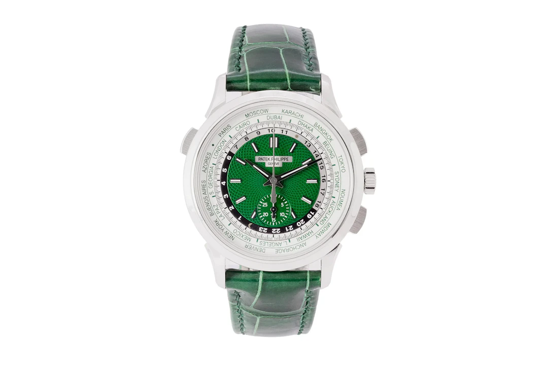 Patek Philippe World Time Flyback Chronograph Ref. 5930P (POA) - Maunder