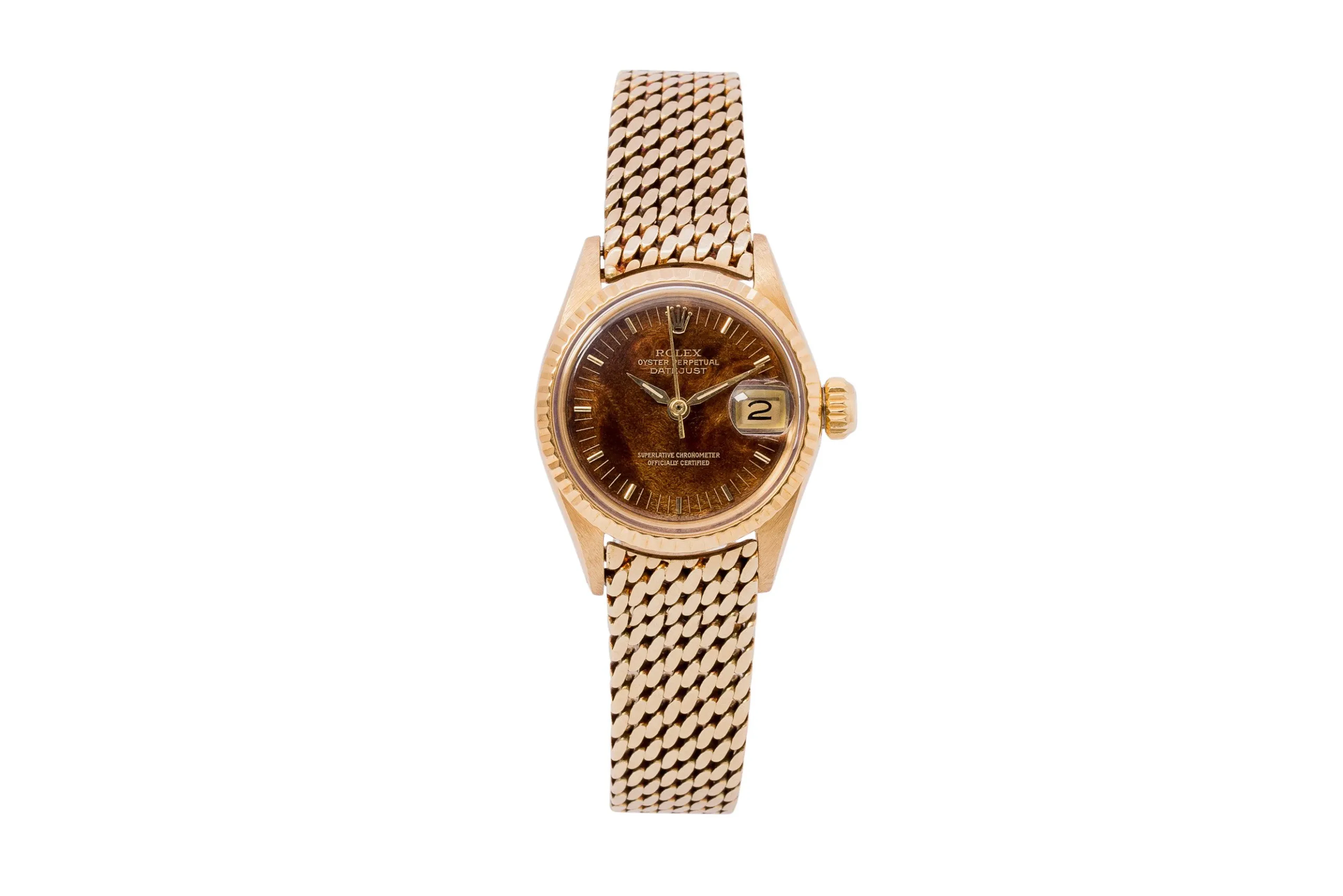 Rolex Datejust Ref. 6517 “Wood Dial” - Maunder Watch Co.