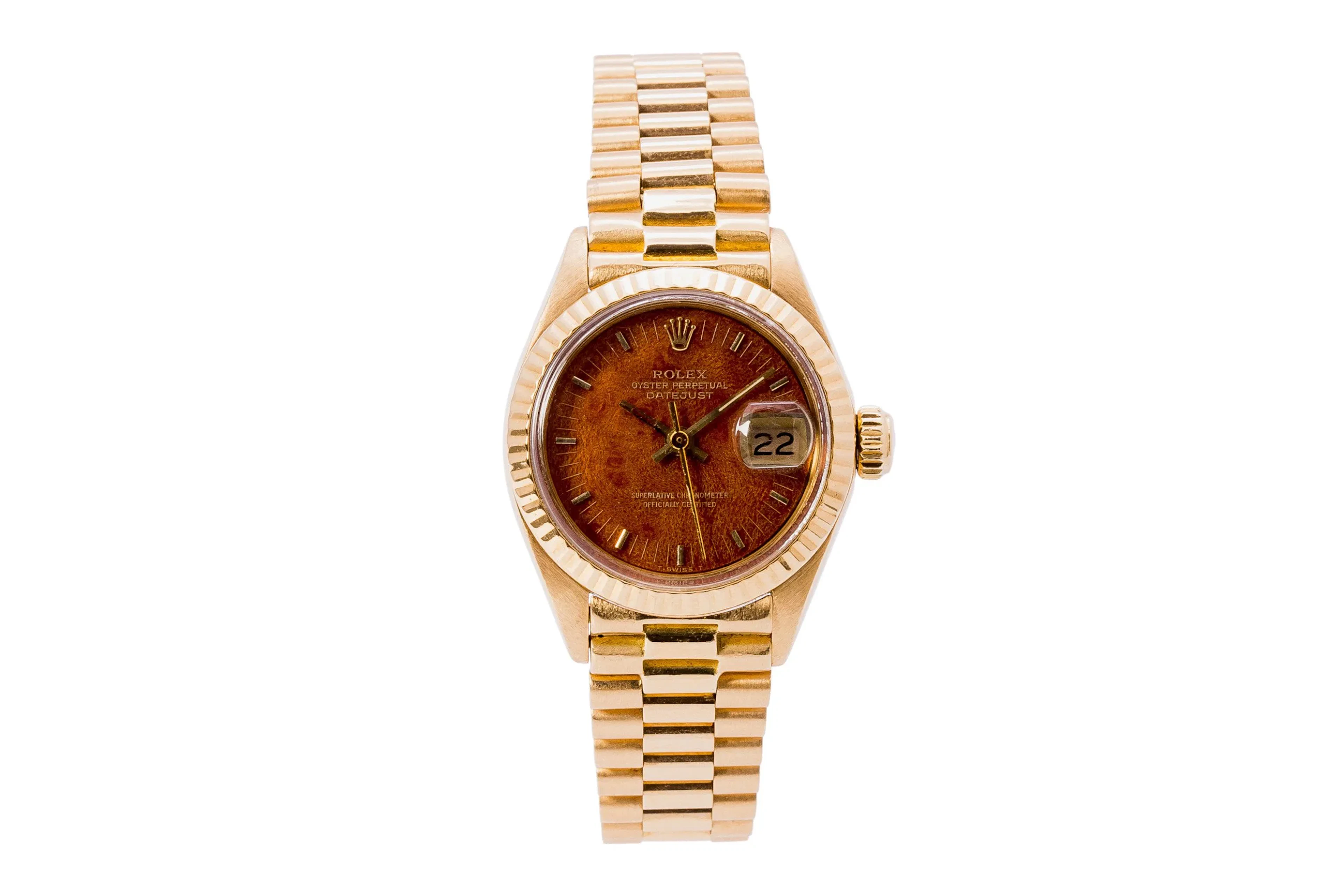 Rolex Datejust Ref. 6917 "Wood Dial" - Maunder Watch Co.