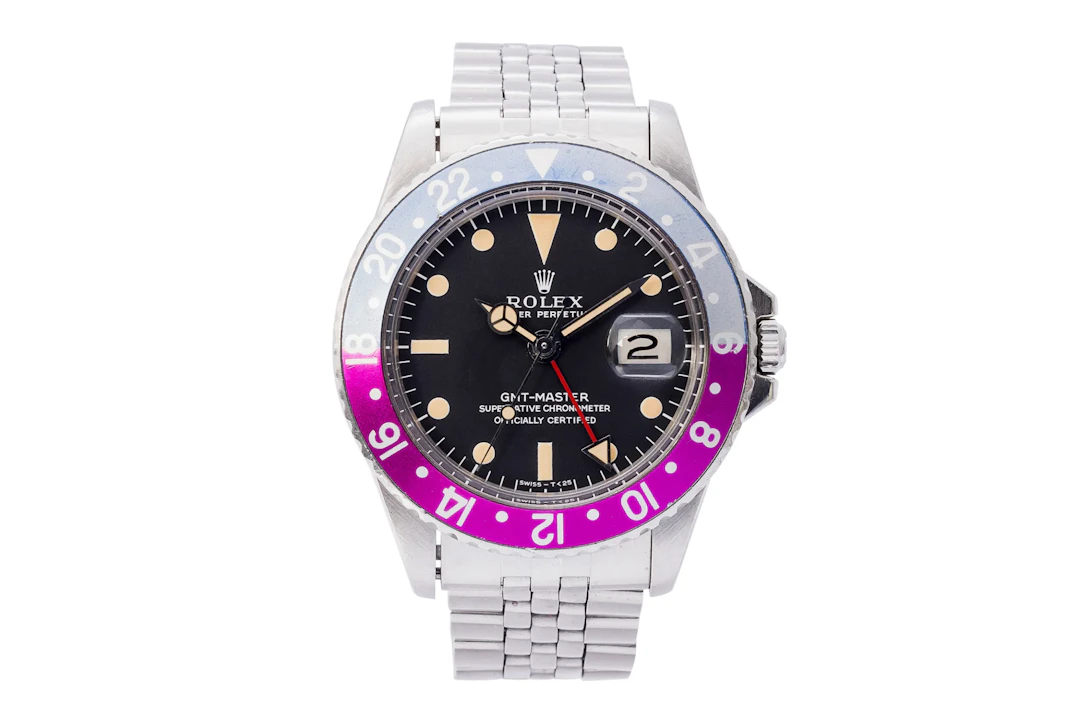 Rolex GMT Master Ref. 1675 'Fuchsia' - Maunder Watch Co.