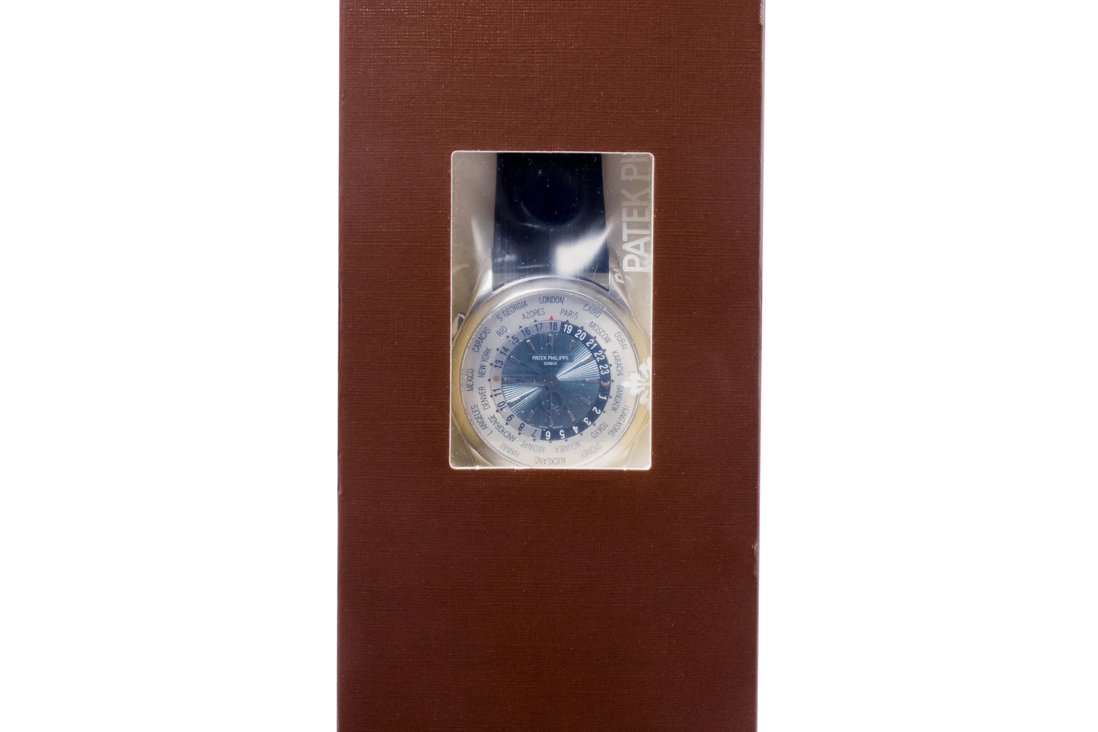 Patek Philippe World Time Ref. 5130P-001 'Double-Sealed' (POA) - Maunder