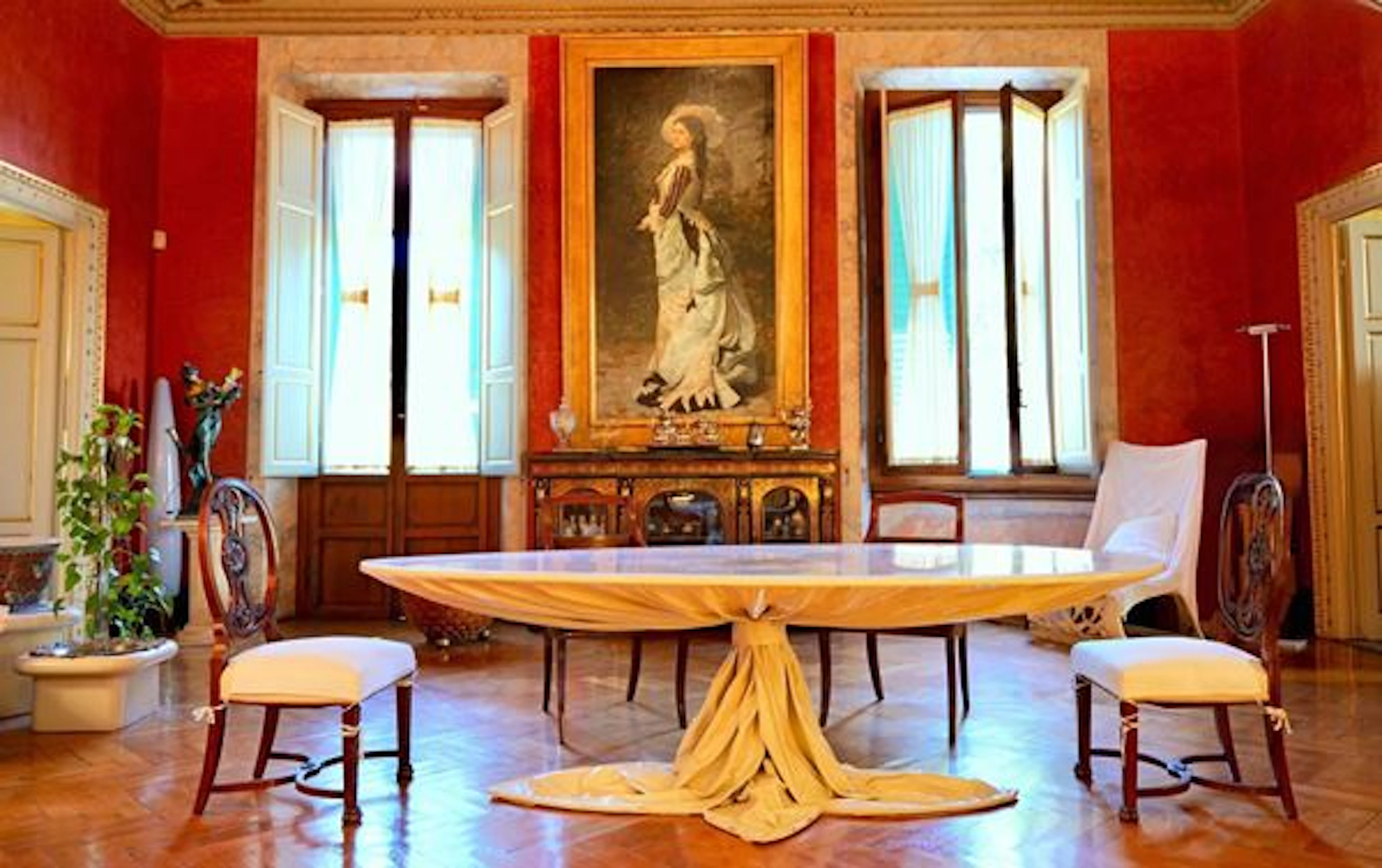MARZIO CECCHI : Tavolo da pranzo - Asta ASTA 109: DA UN'IMPORTANTE
