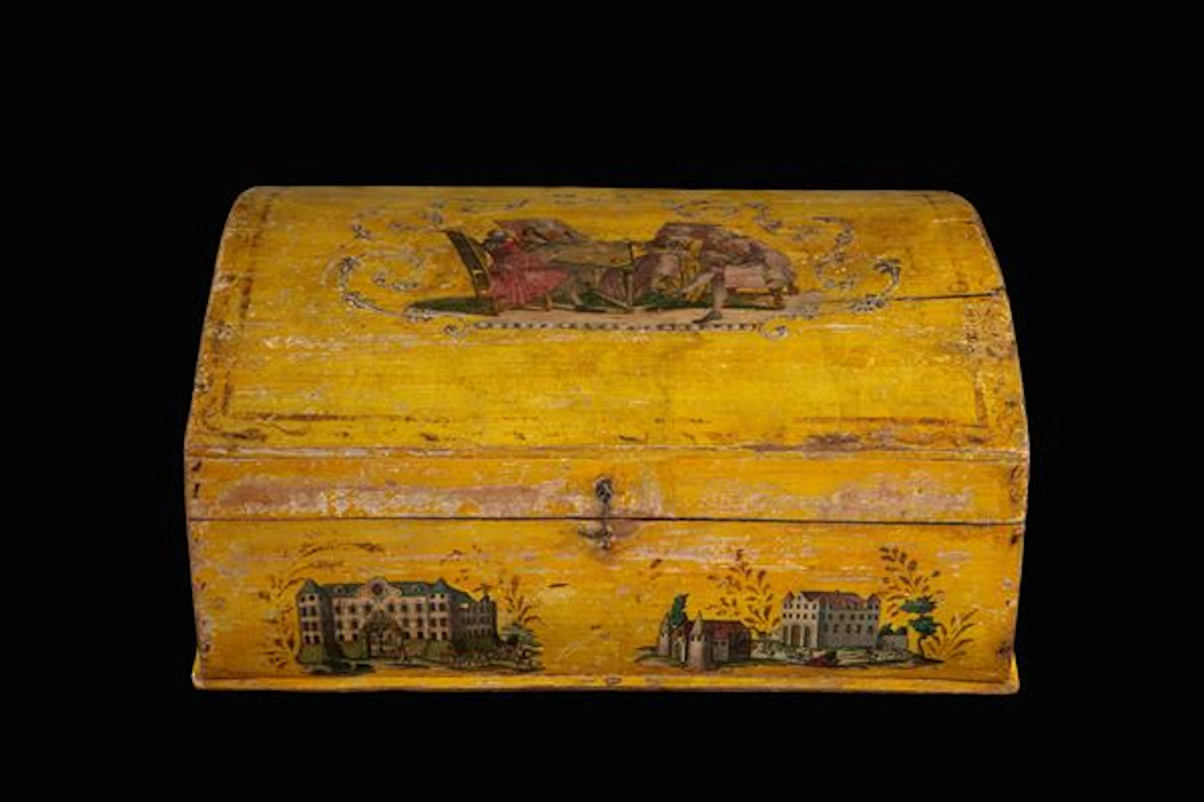 Bauletto in legno laccato