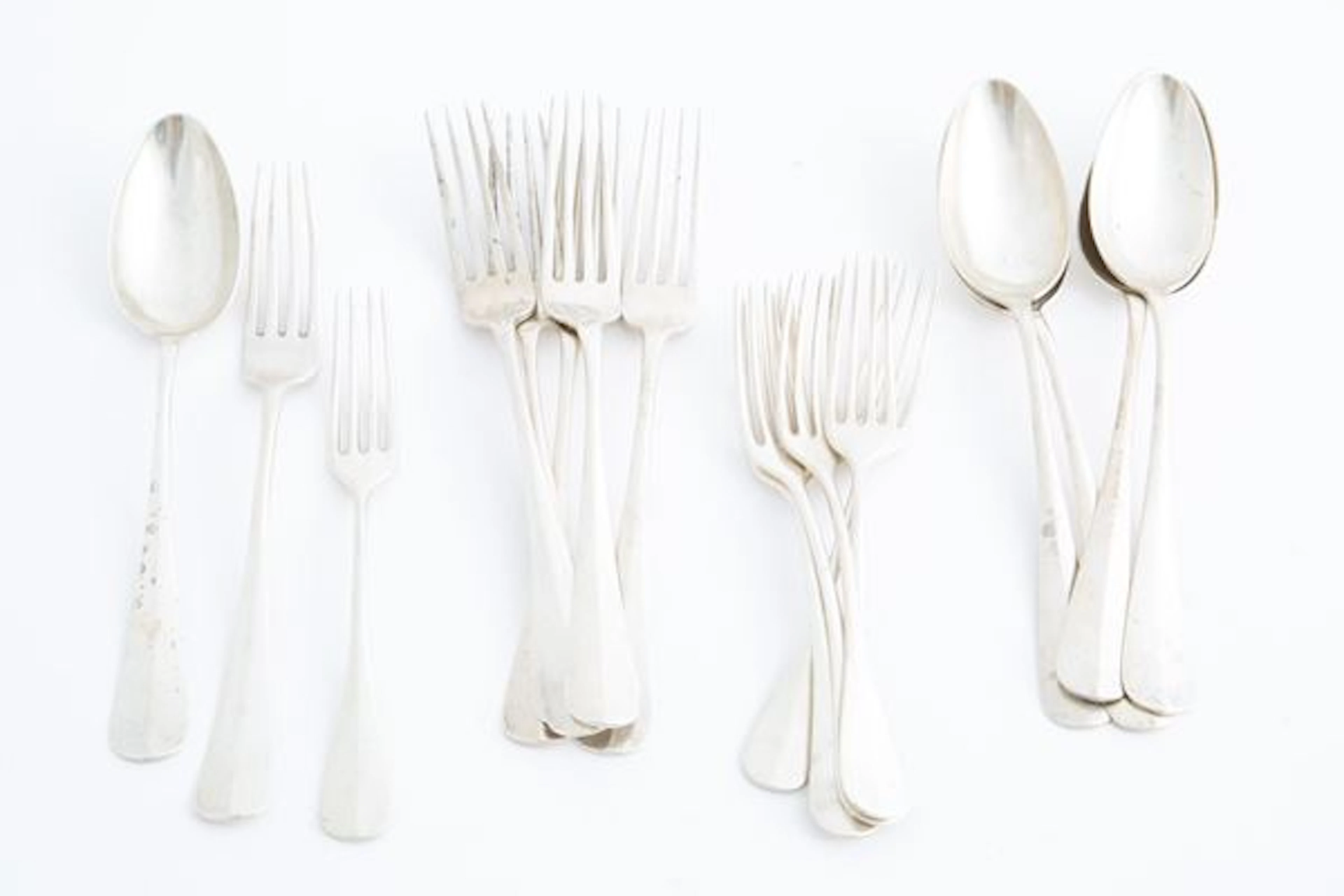 800 silver cutlery set