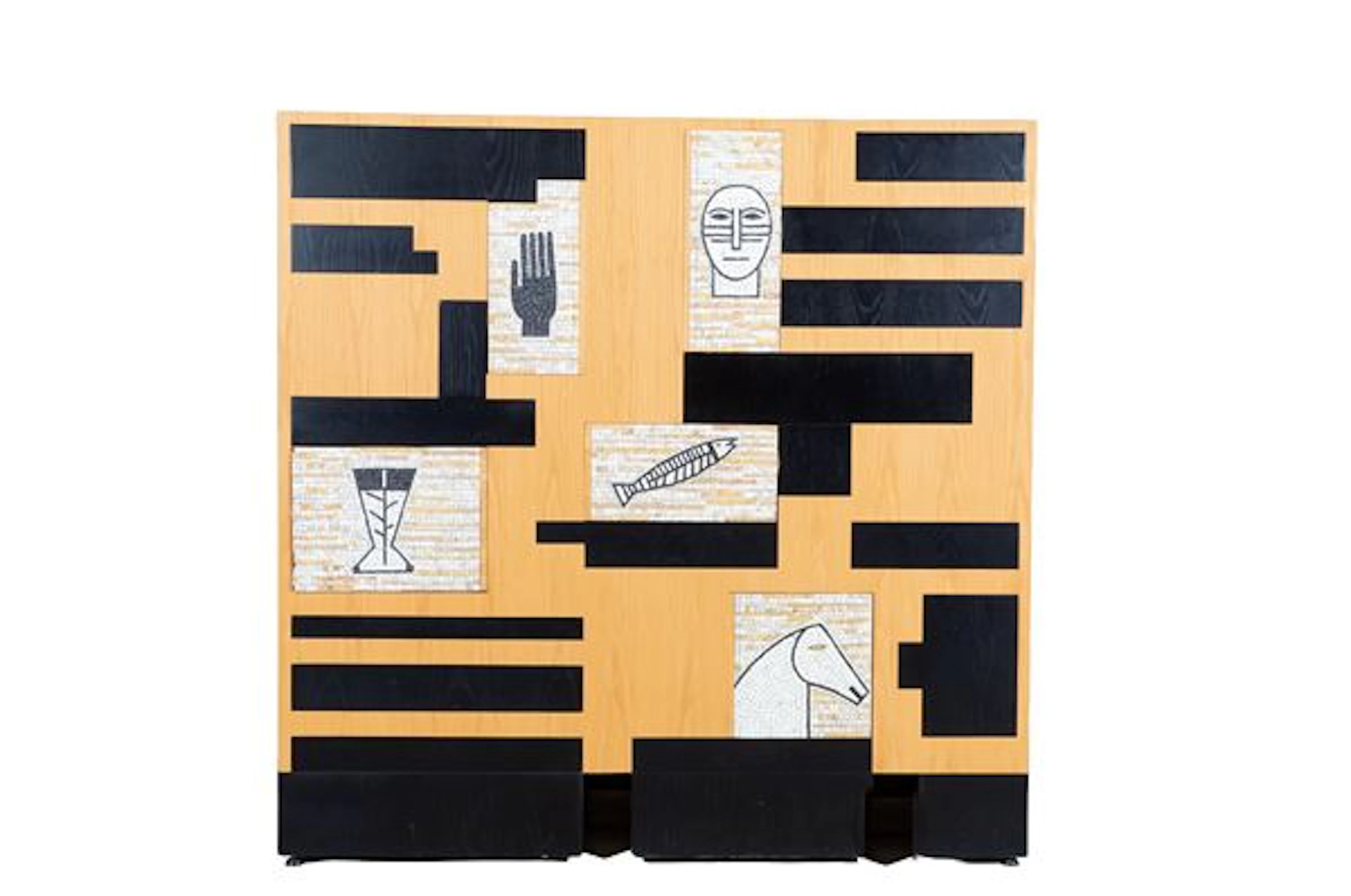 MIMMO PALADINO : Mobile sculpture CHECK TO THE KING - Auction AUCTION
