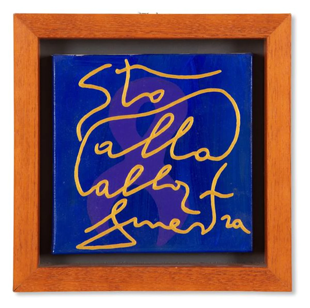 MARCO NEREO ROTELLI : Mixed media "DIARIO" - Auction AUCTION 109: