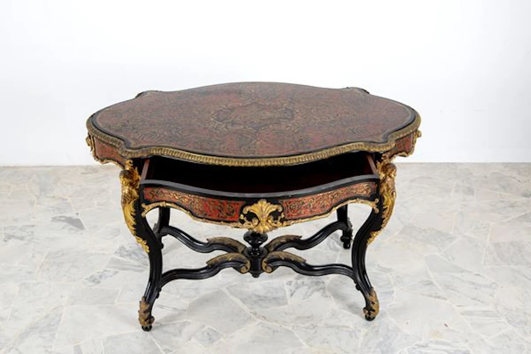 Tavolo Boulle