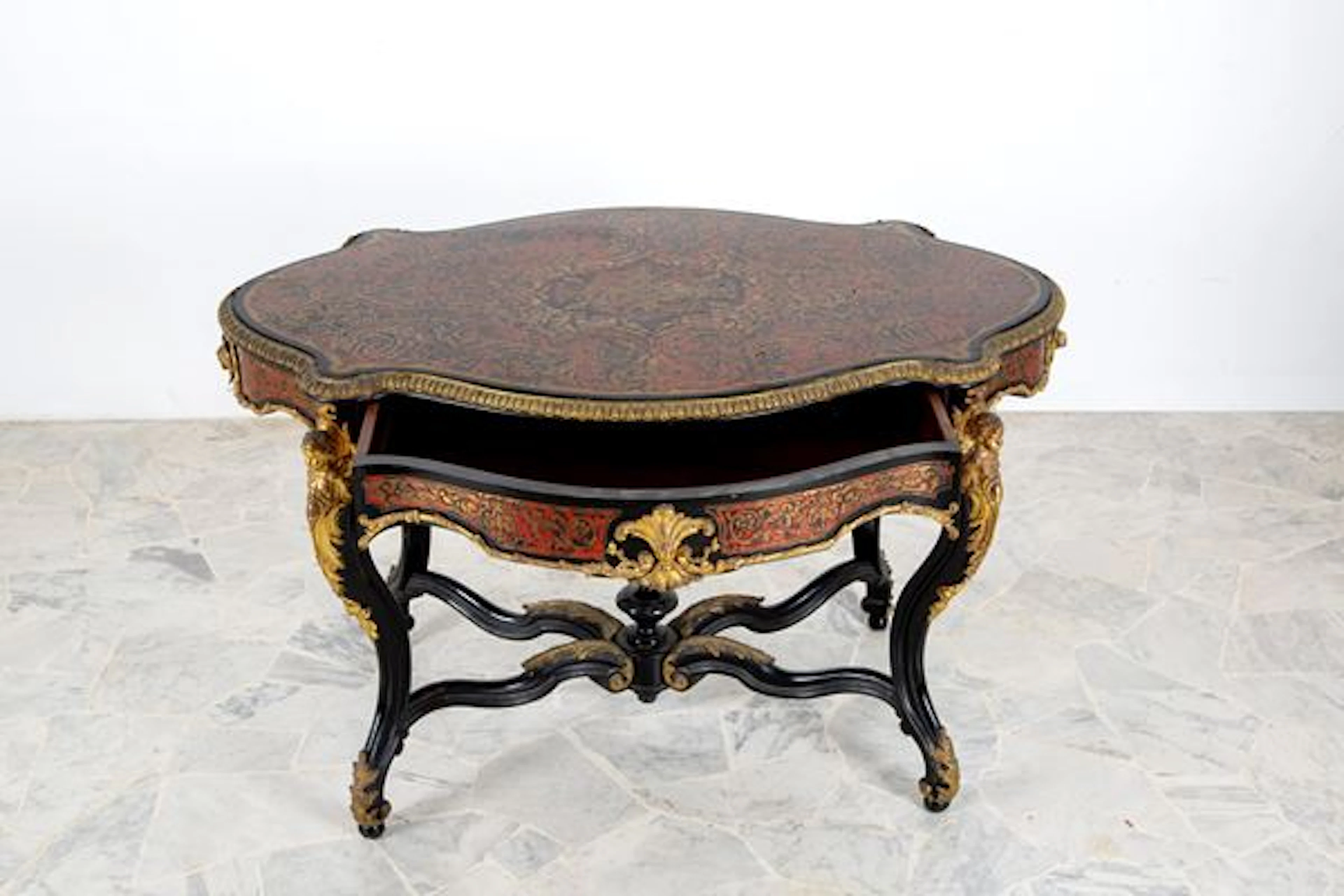 Tavolo Boulle
