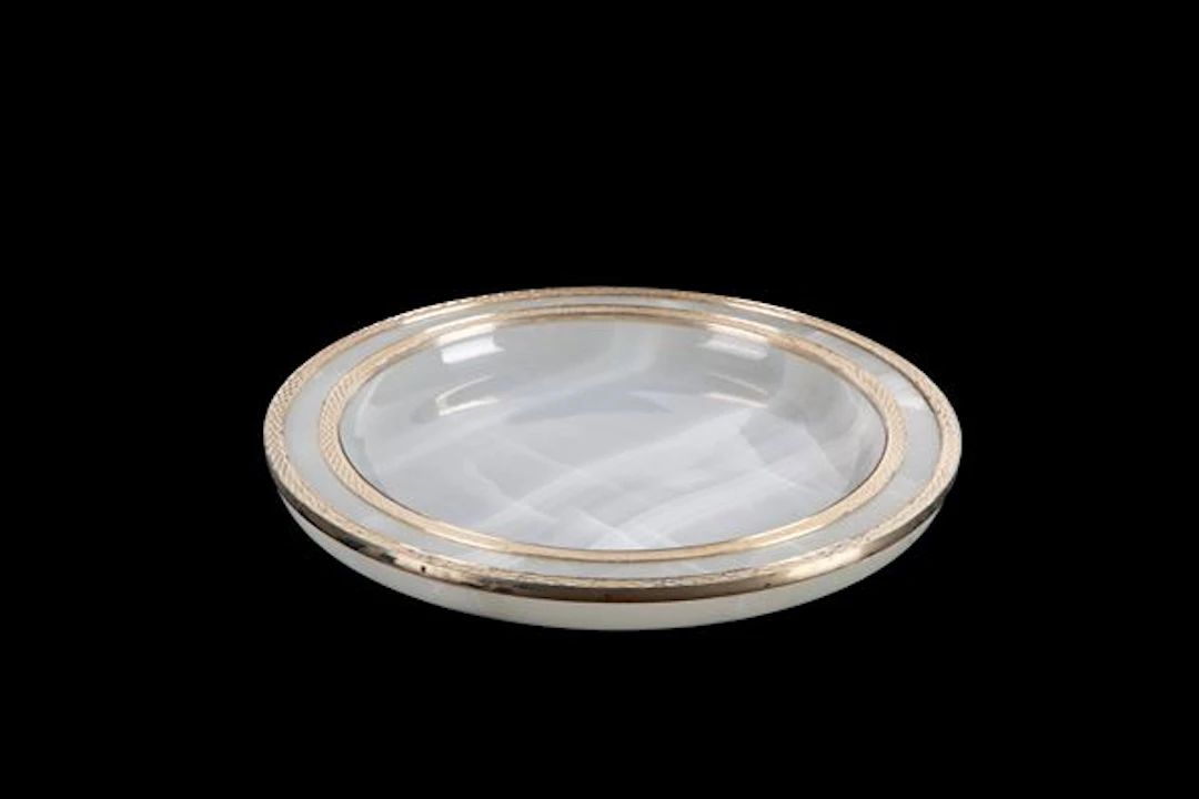 Piatto in pietra dura