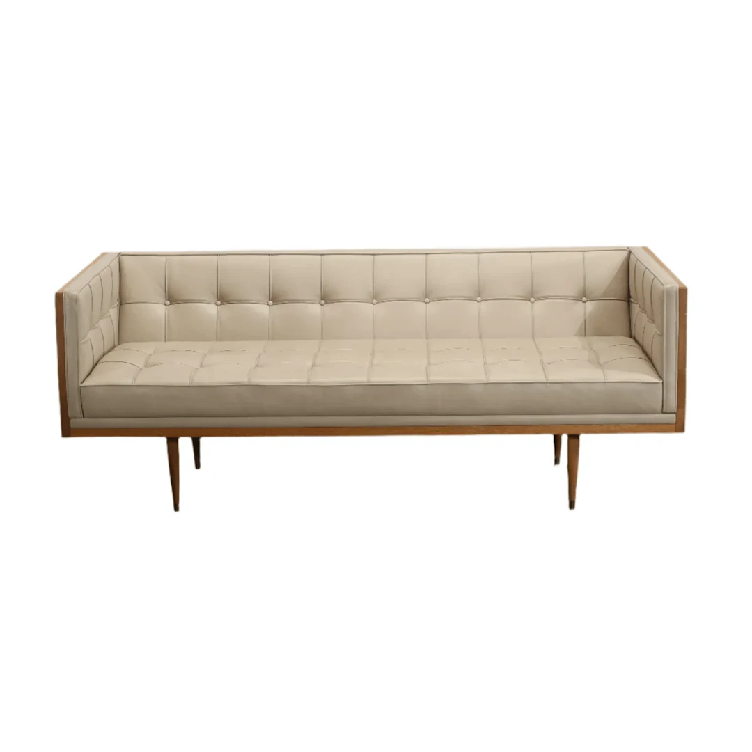 De La Espada Leather Box Sofa by Autoban