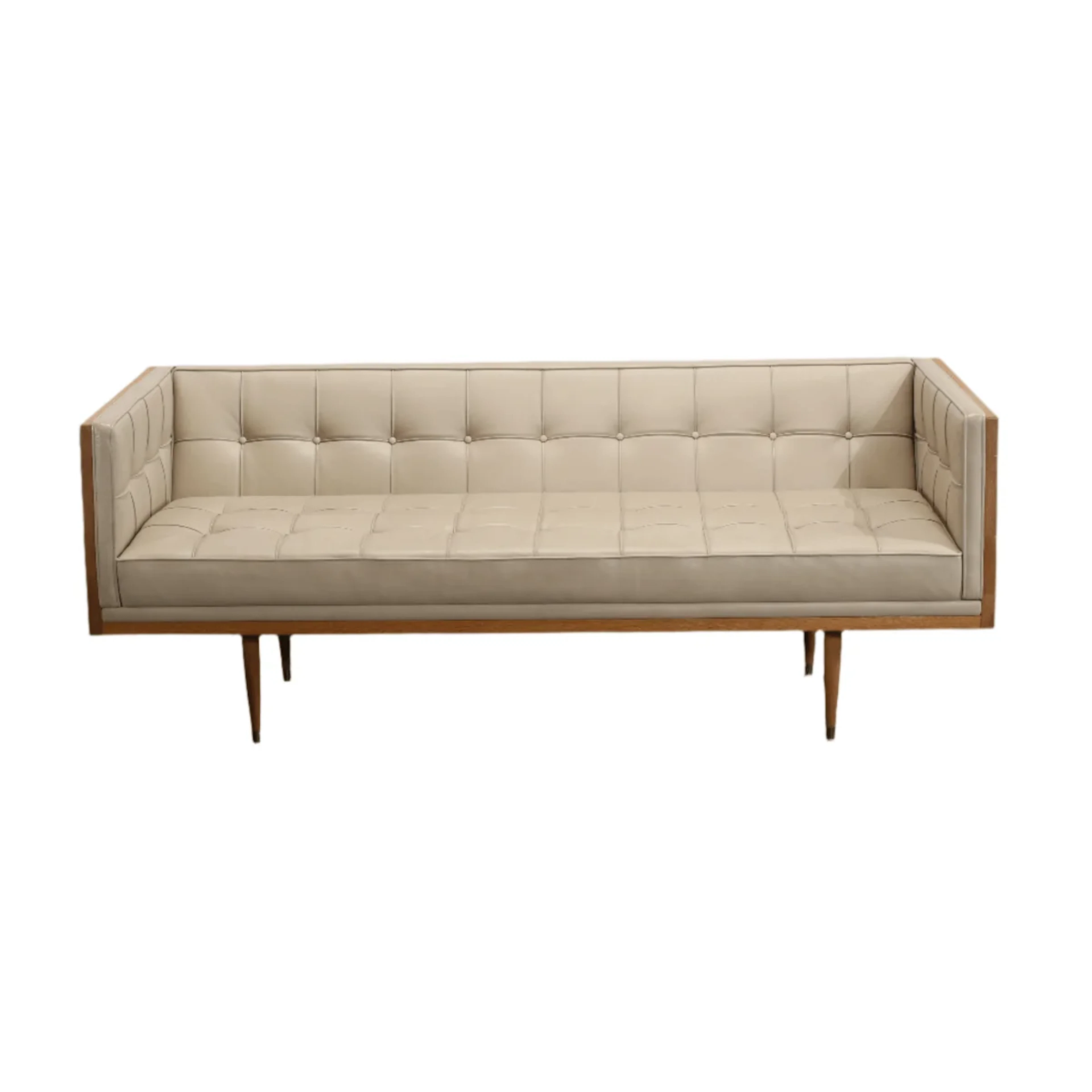 De La Espada Leather Box Sofa by Autoban