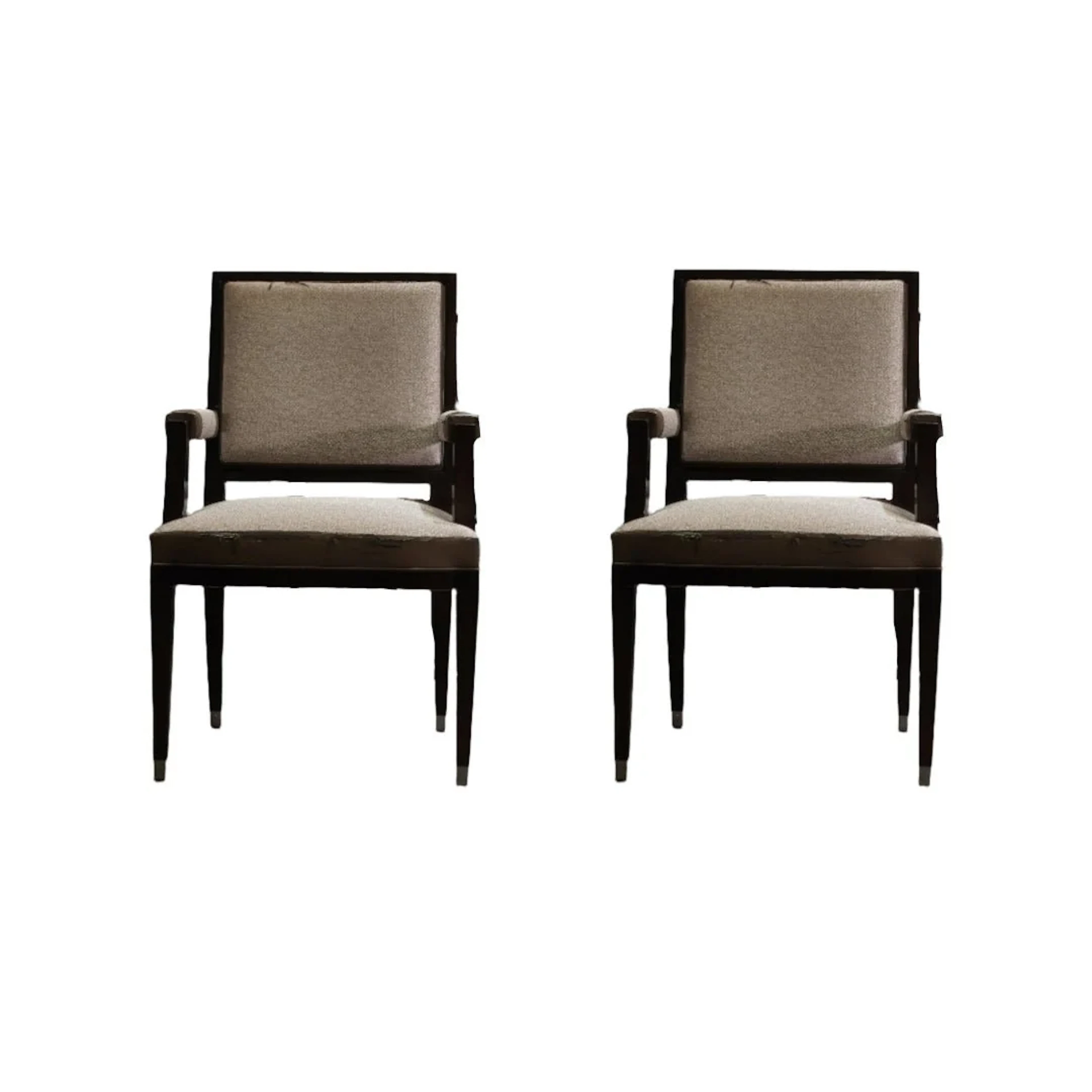 Roche Bobois Grand Hotel Dining Armchair by Pierre Dubois & Aimé Cécil