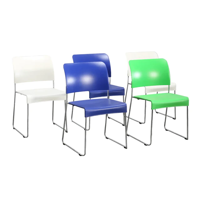 Vitra Hal Sledge Chairs by Jasper Morrison, Set of Five