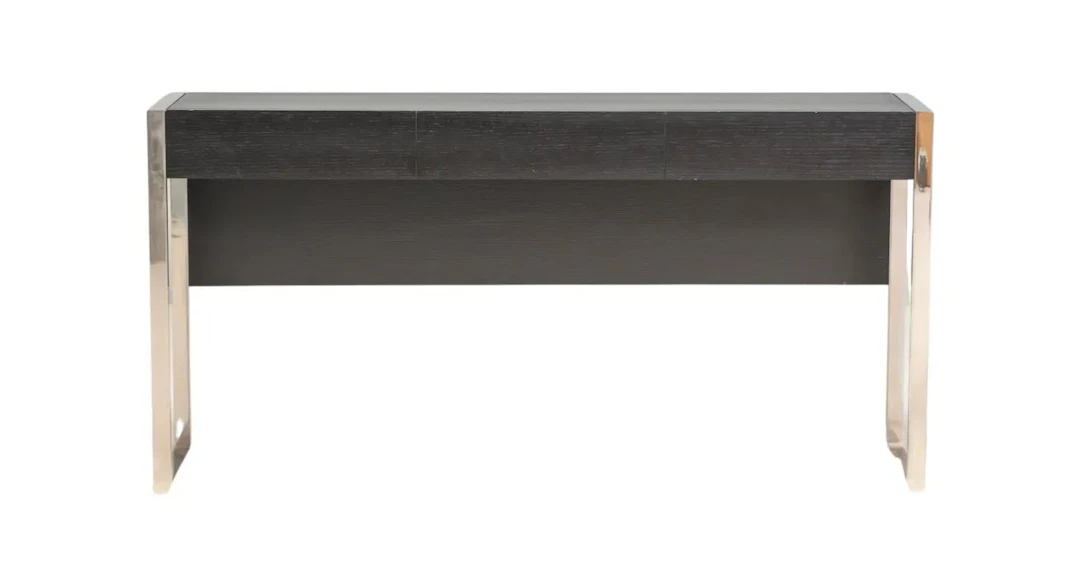 Bespoke Wood And Steel Console Table