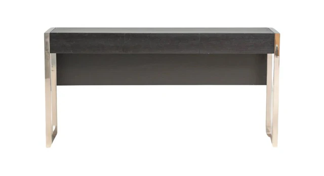 Bespoke Wood And Steel Console Table