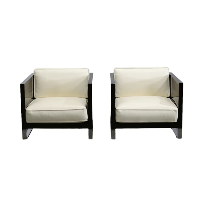 Malerba Loveletter Armchairs, Set of Two
