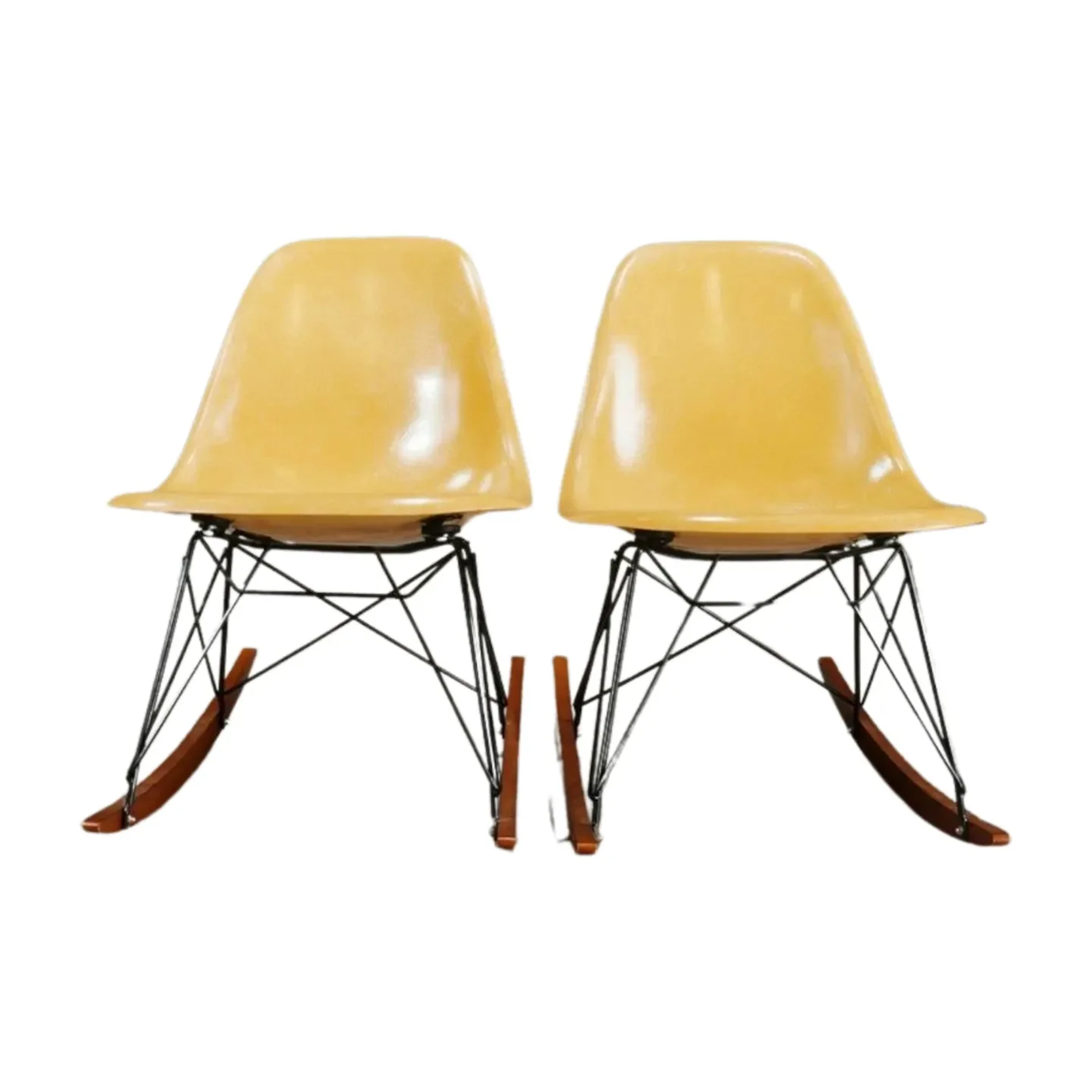 Eames RAR Rocking Chair, Set of Two