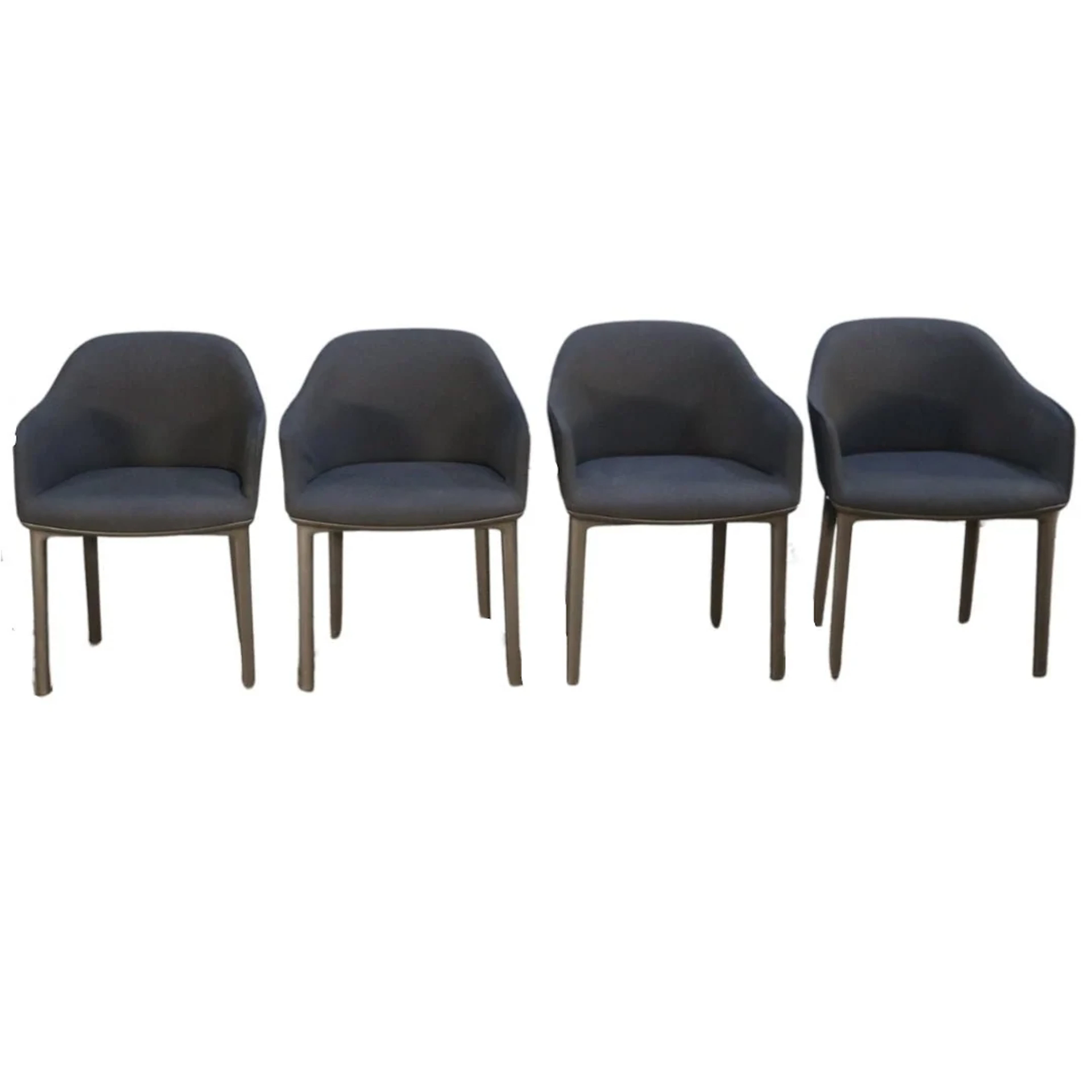 Vitra Softshell Chair by Ronan & Erwan Bouroullec, Set of Four