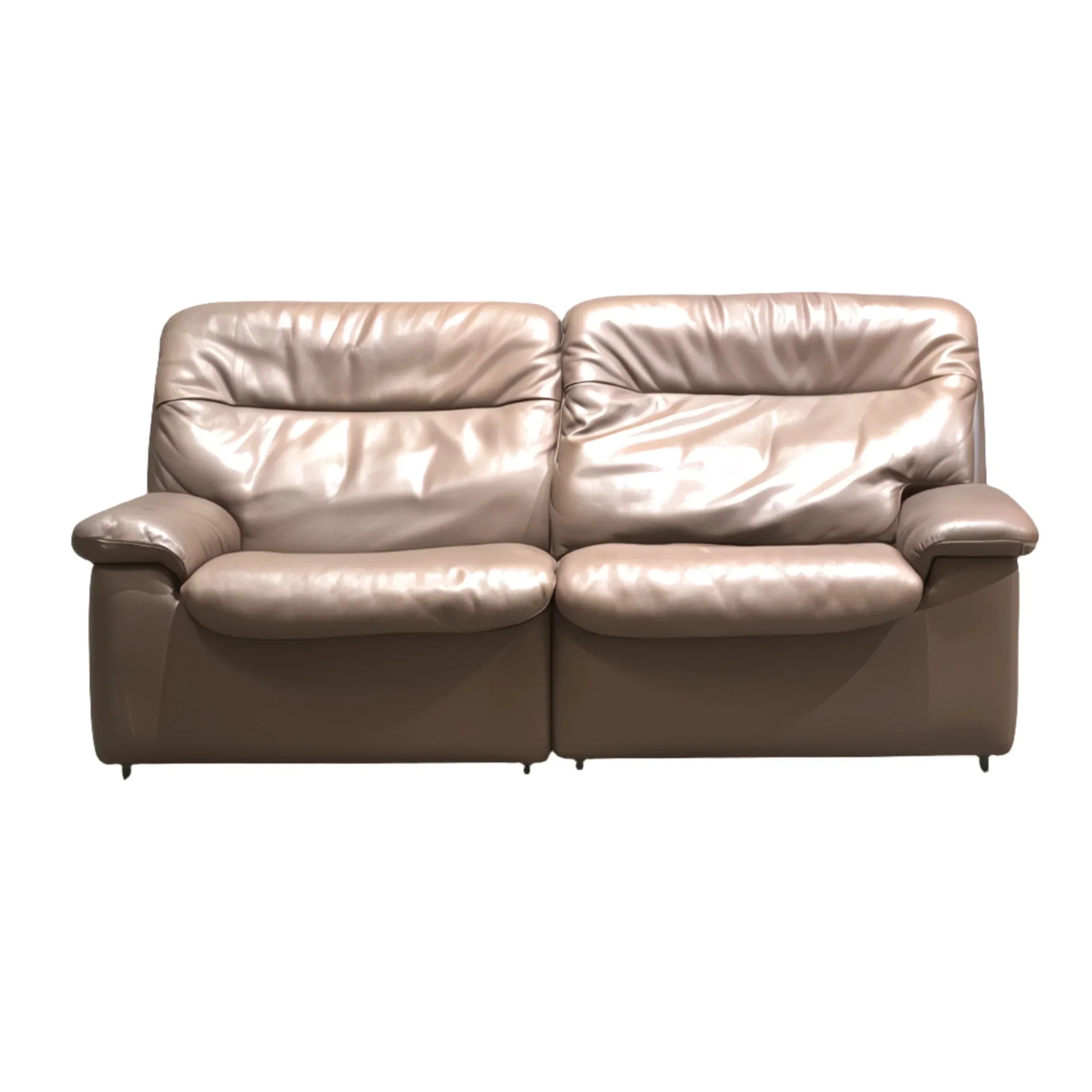 De Sede DS-66 Brown Leather Sofa