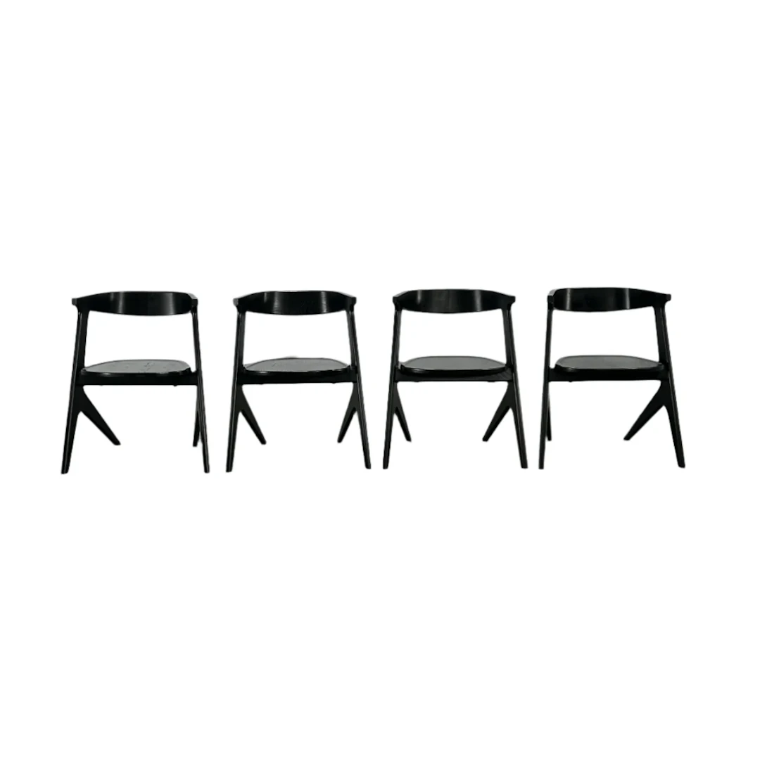Slab Dining Chairs by Tom Dixon, Set of Four
